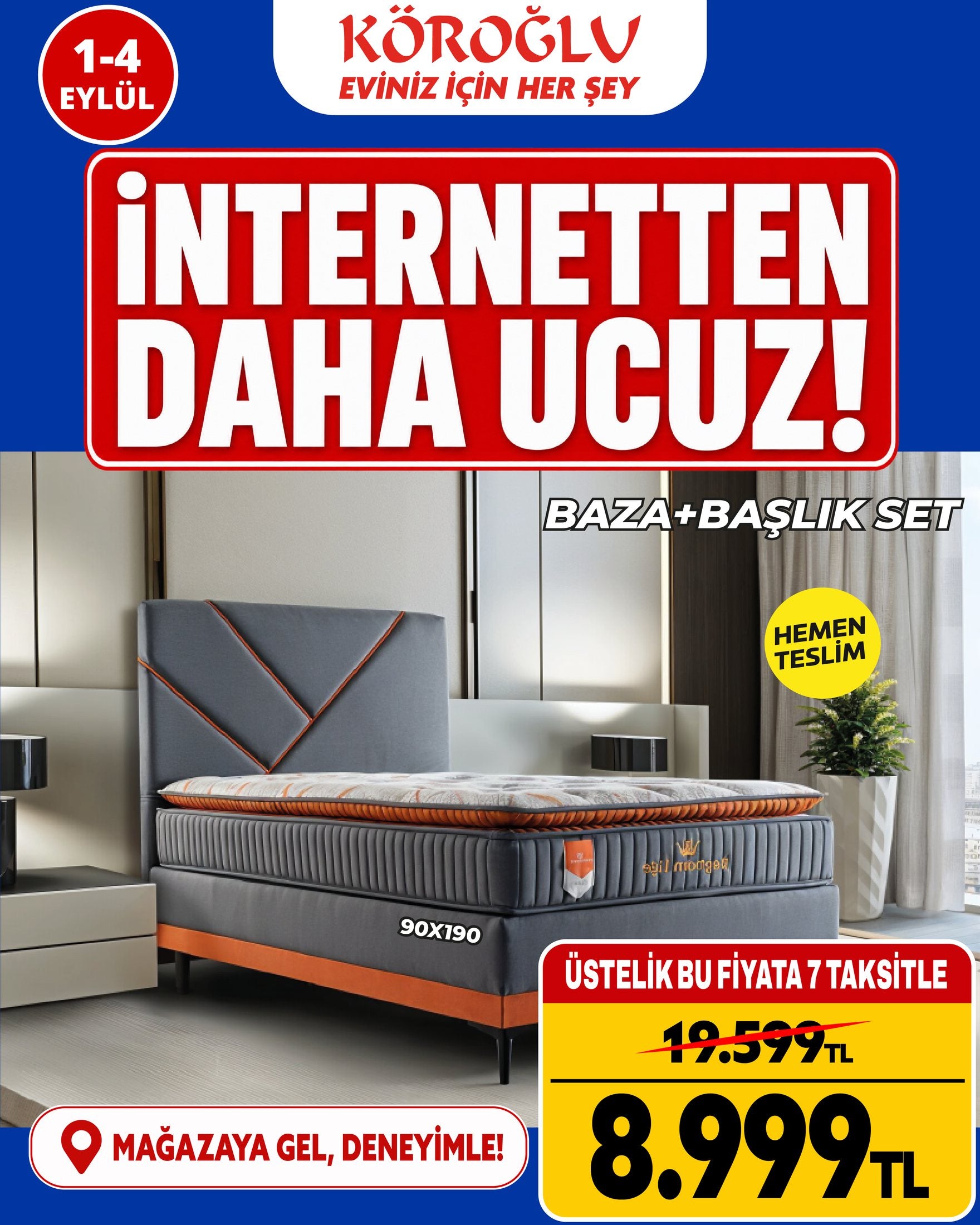 Baza Başlık Seti 90x190 Main image