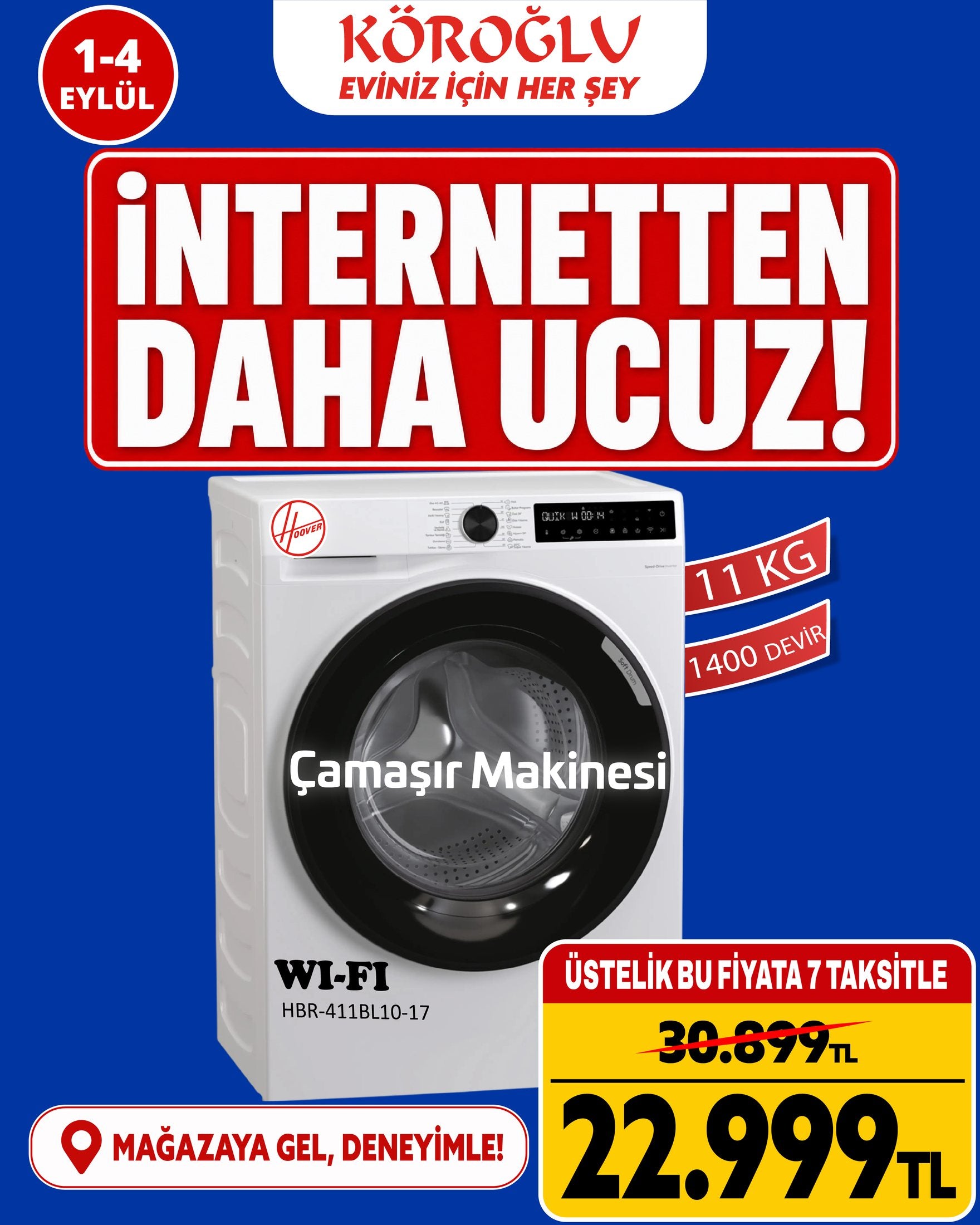 11 Kg Çamaşır Makinesi Main image