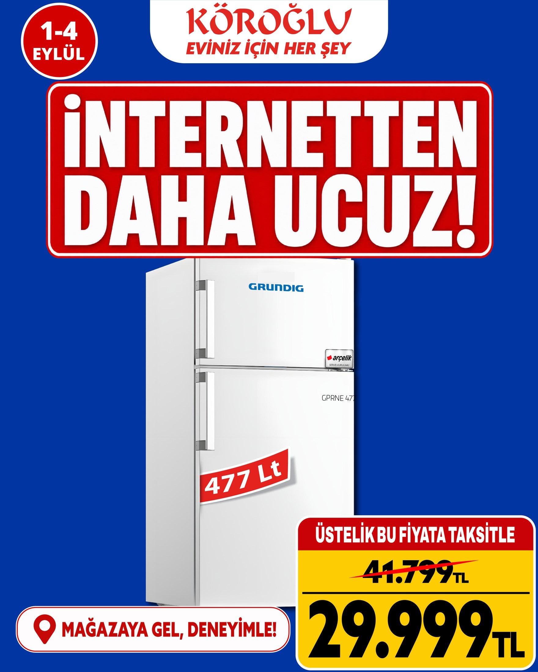 Grundig Buzdolabı 477 Lt Main image