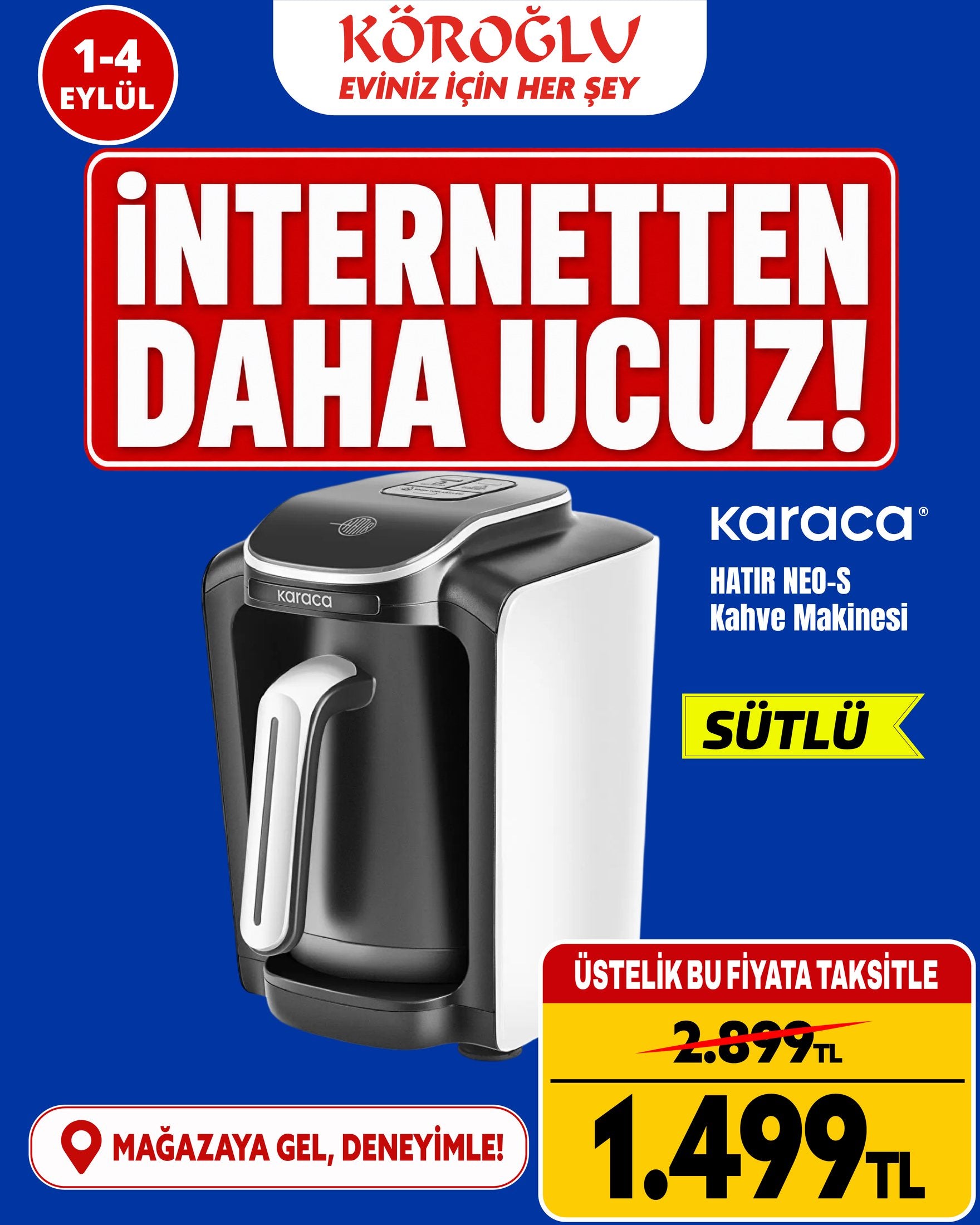 Karaca Hatır Neo Sütlü Kahve Makinesi Main image