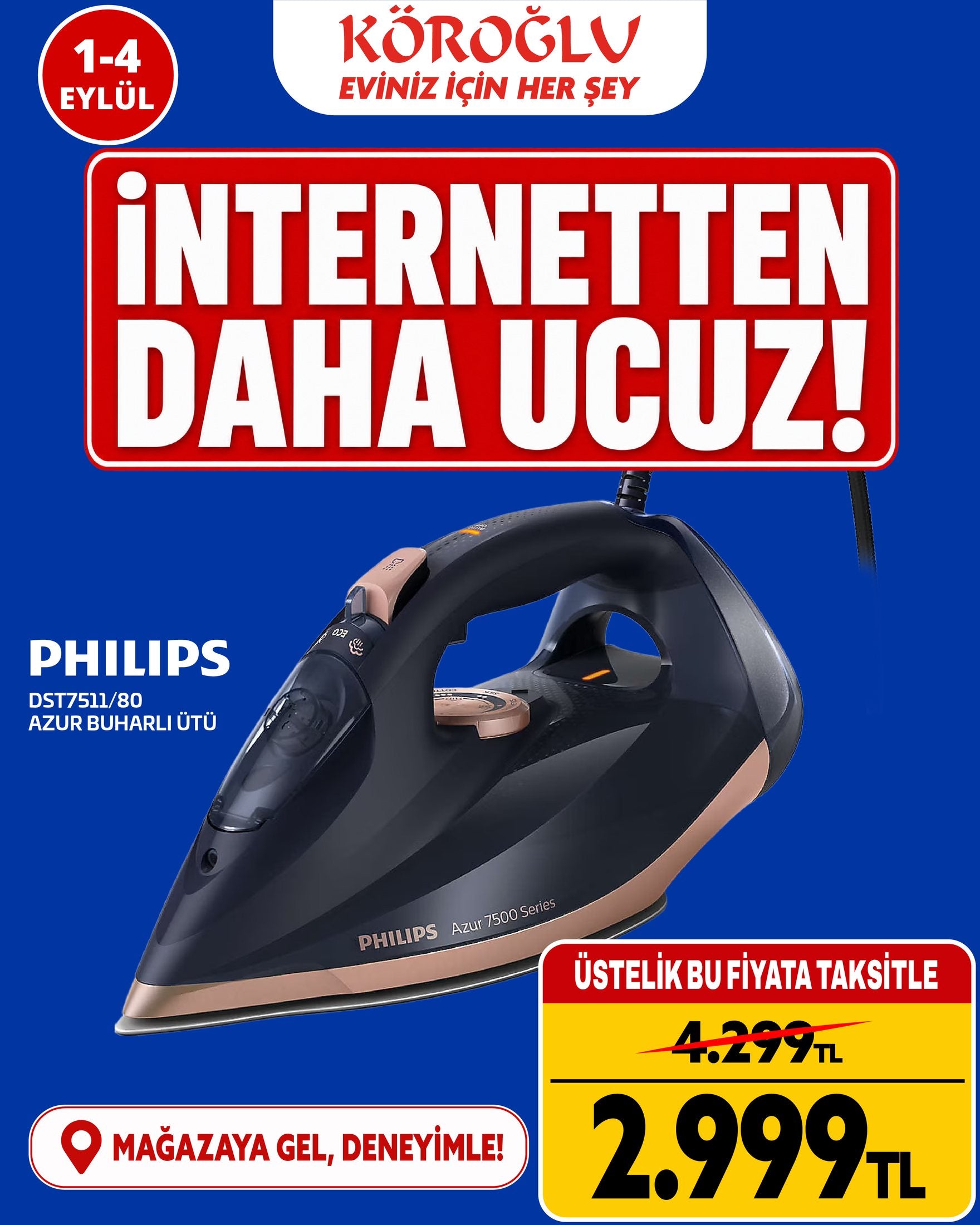 Philips Azur Buharlı Ütü Main image