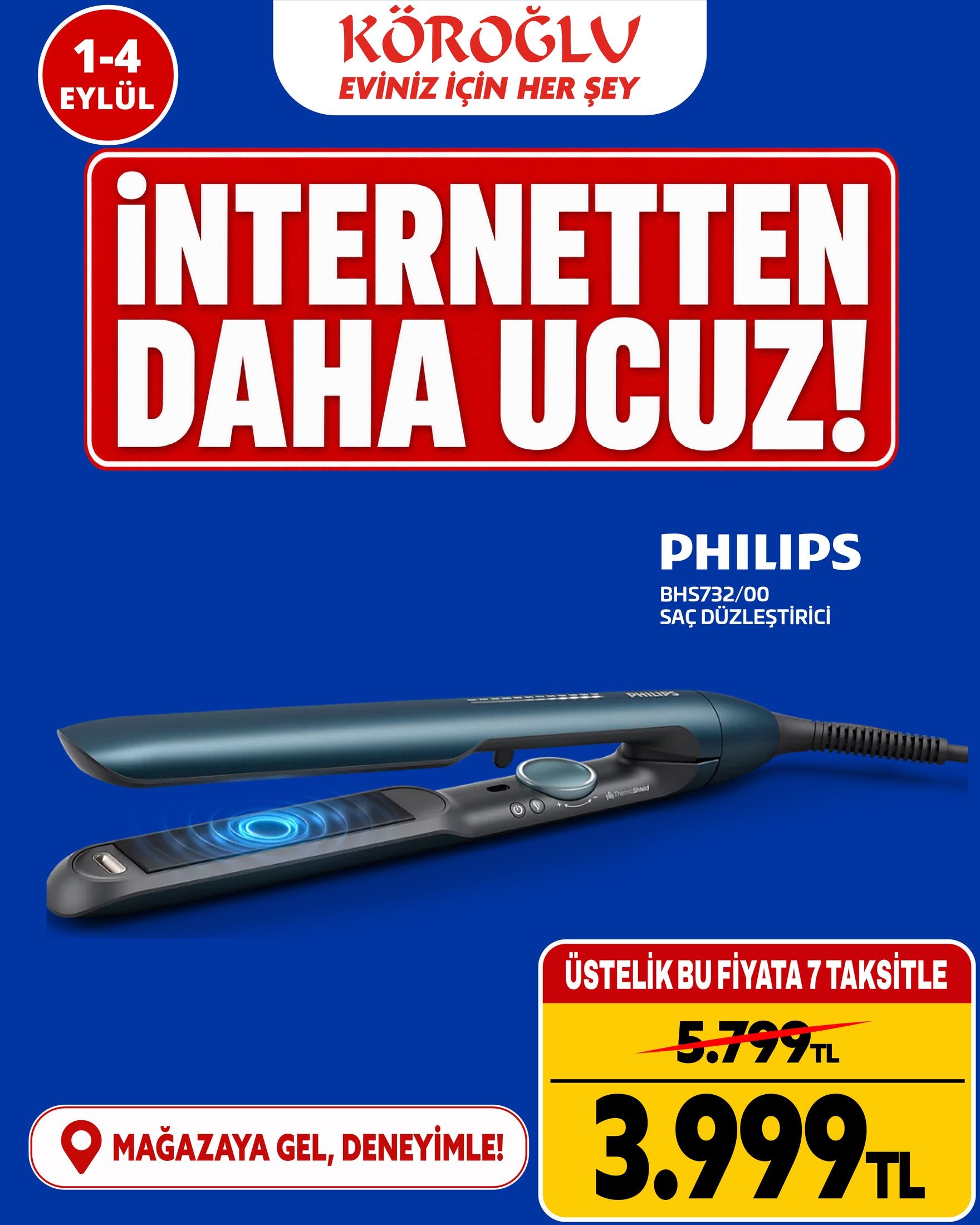 Philips Saç Düzleştirici Main image