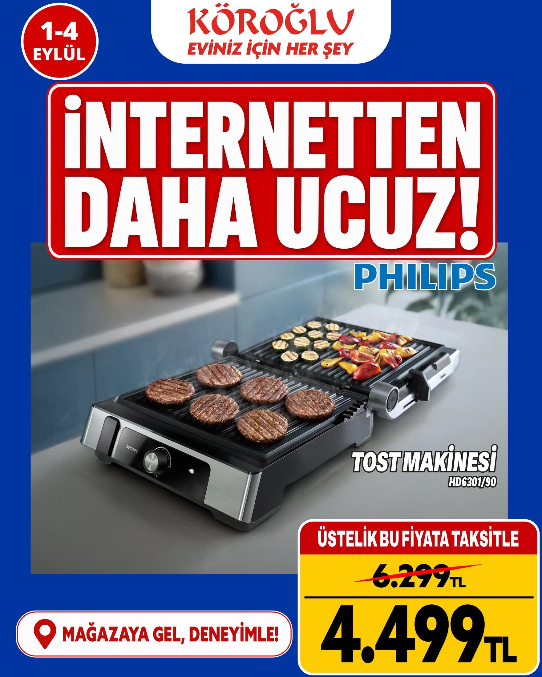 Philips Tost Makinesi Main image