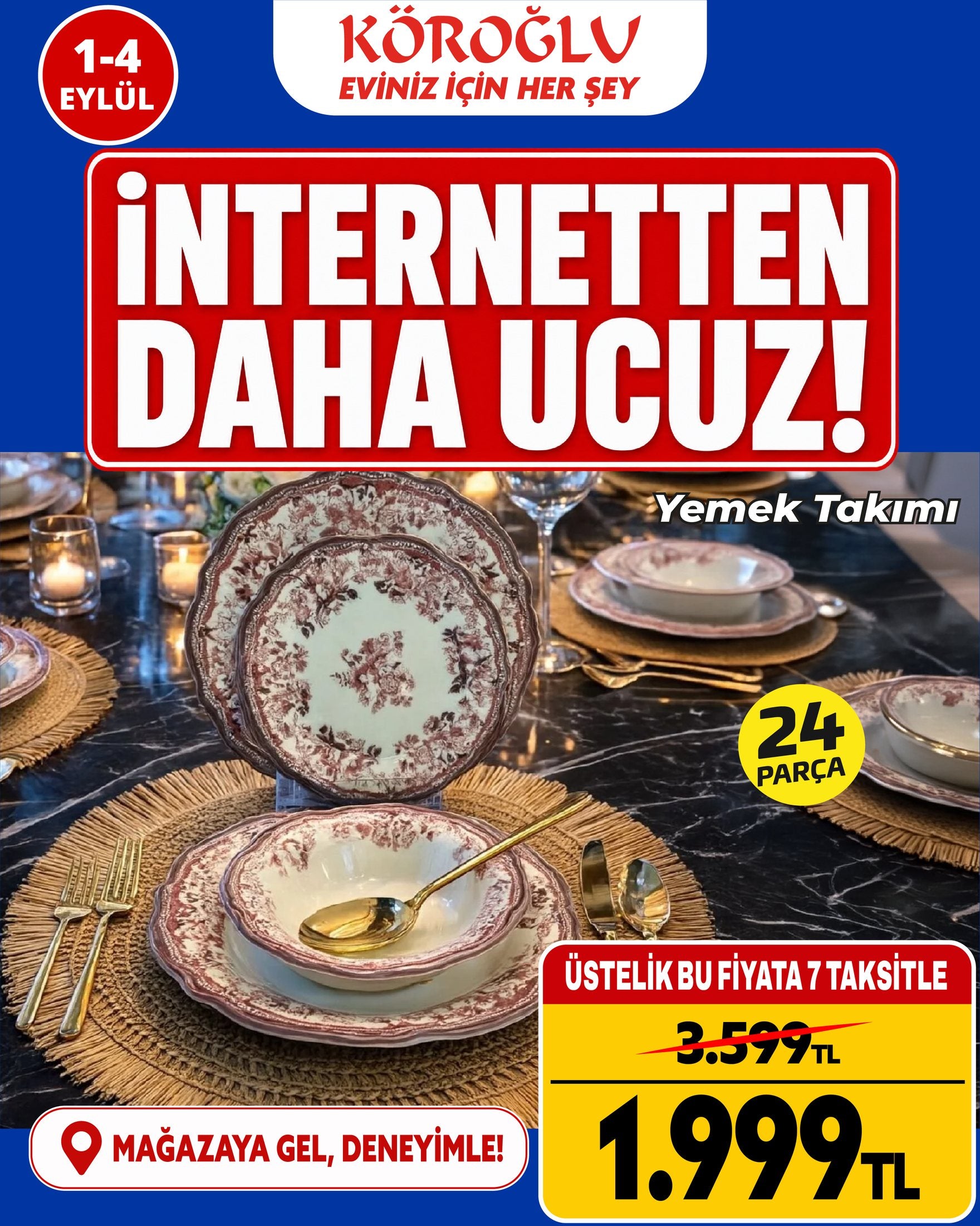 Yemek Takımı 24 Parça Main image