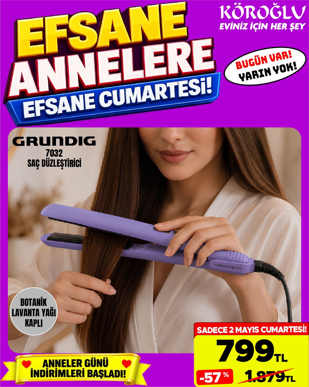 Grundig 7032 Saç Düzleştirici Main image