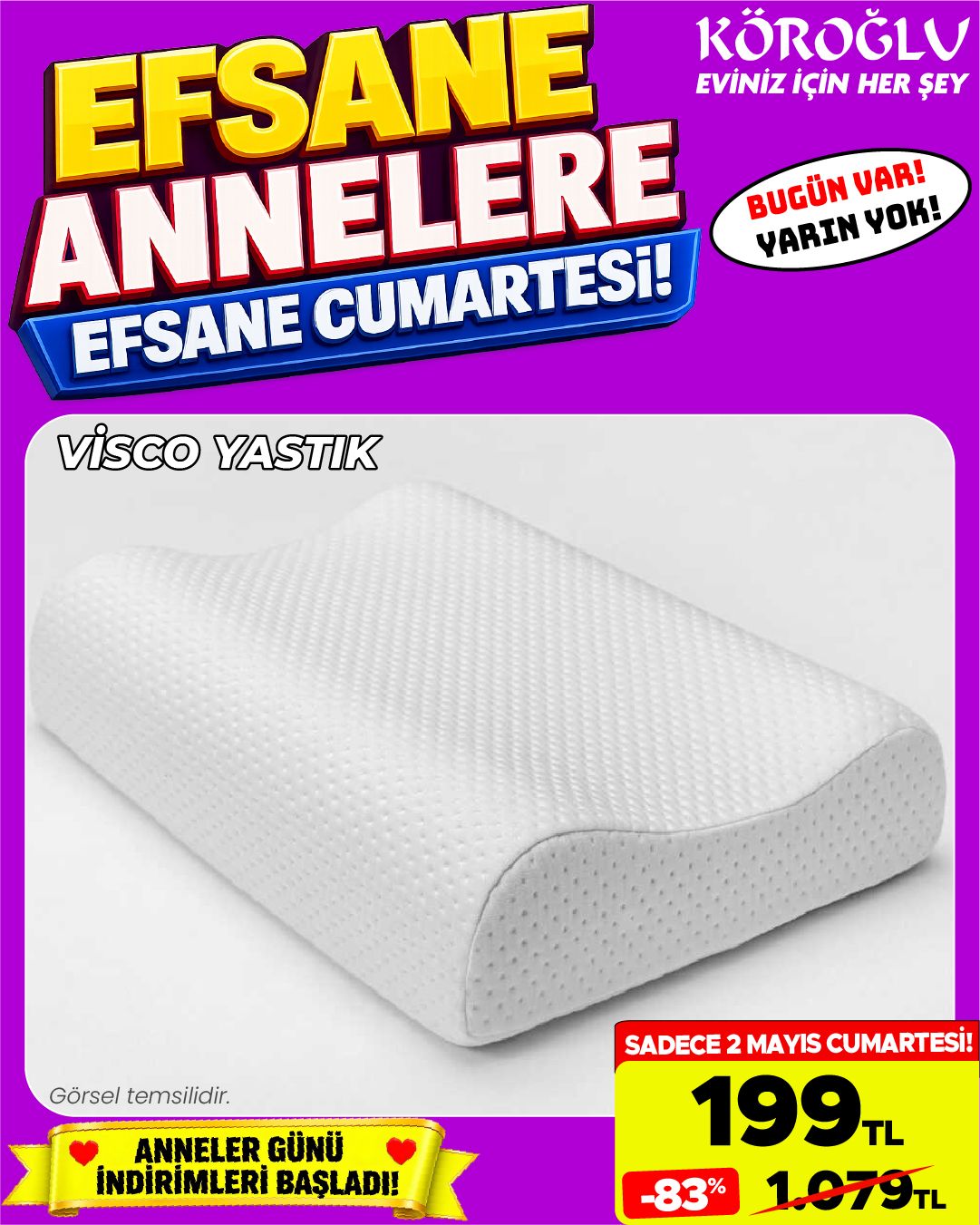 Visco Yastık