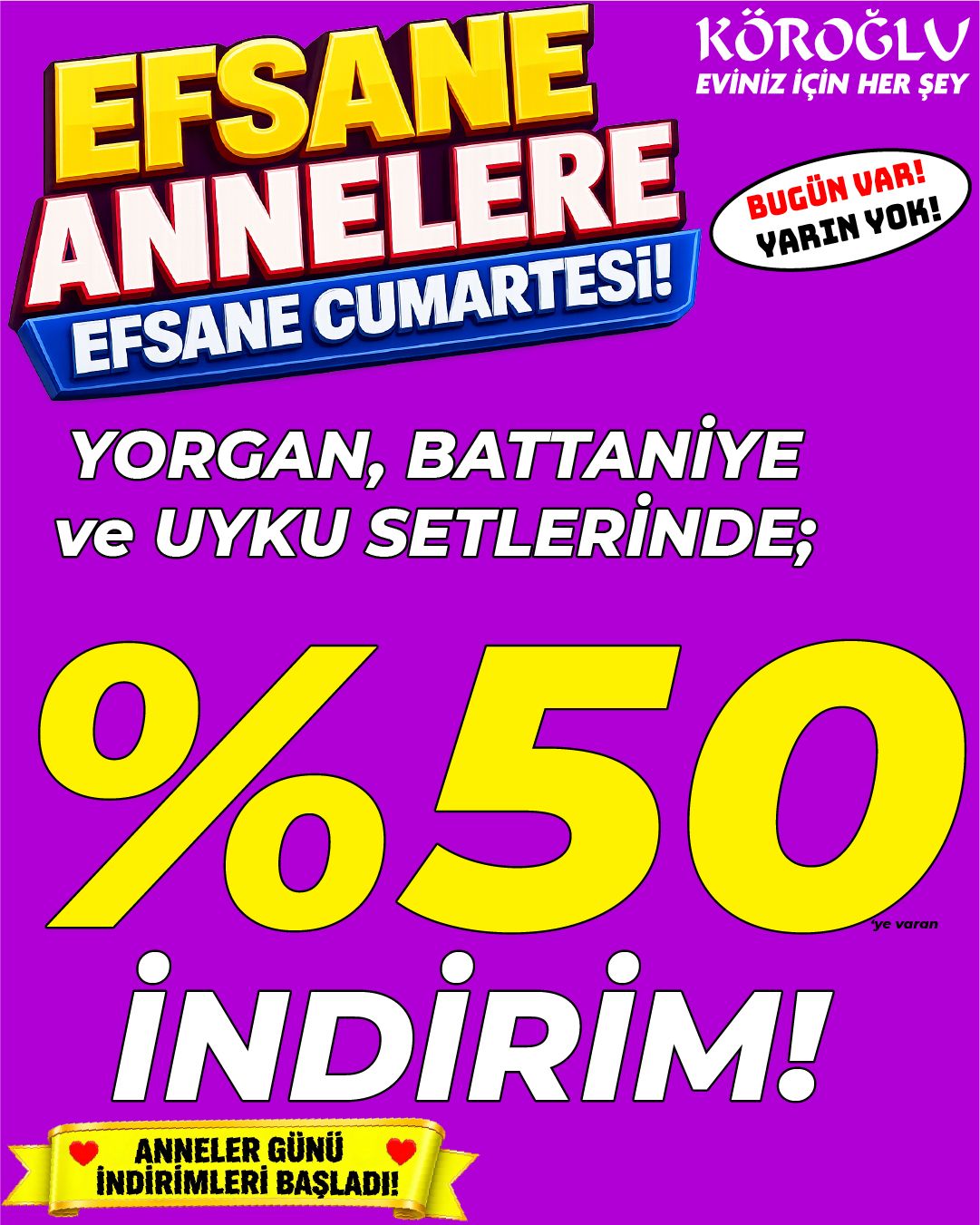 Yorgan, Battaniye ve Uyku Setlerinde İndirim