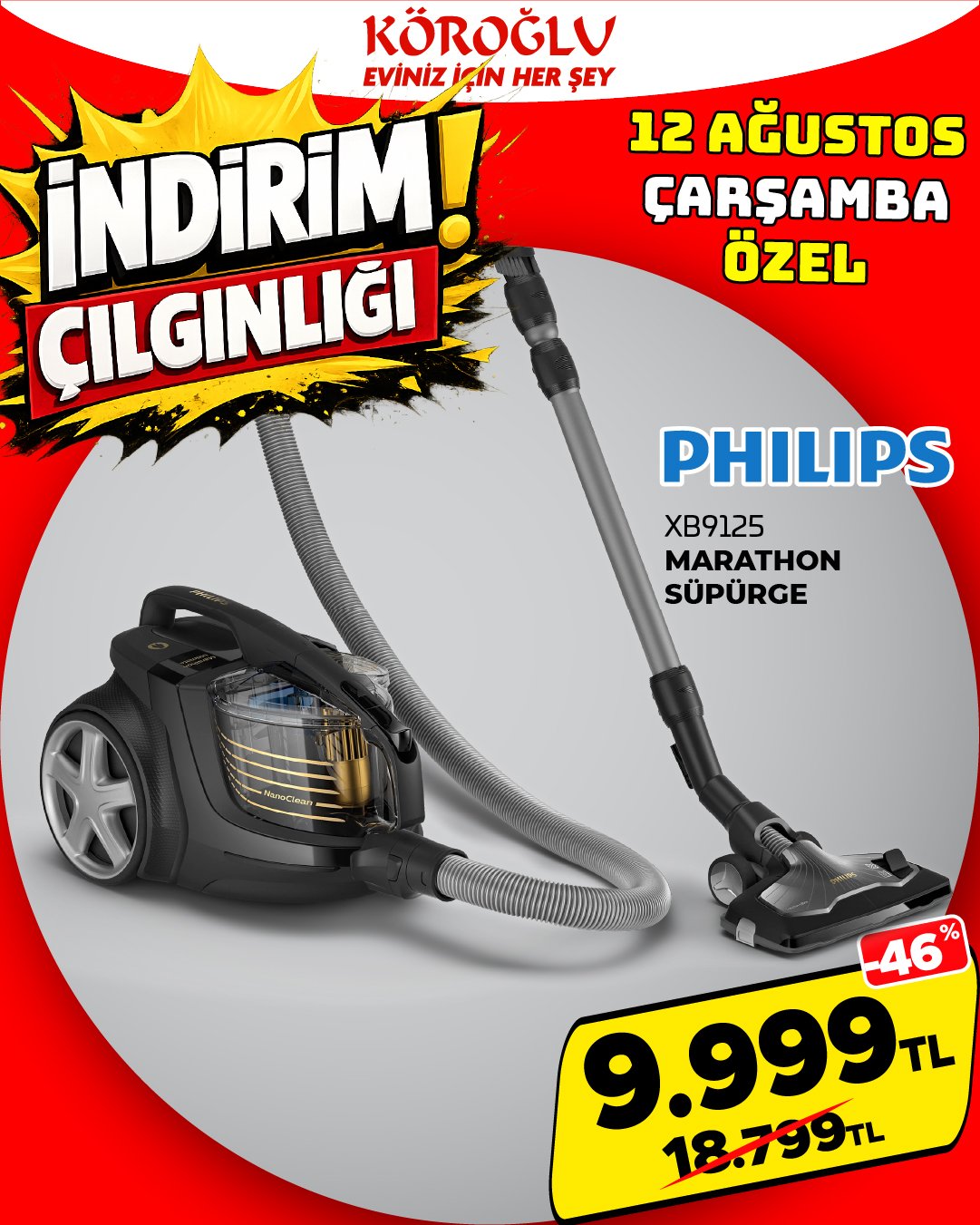 Philips XB9125 Marathon Süpürge Main image