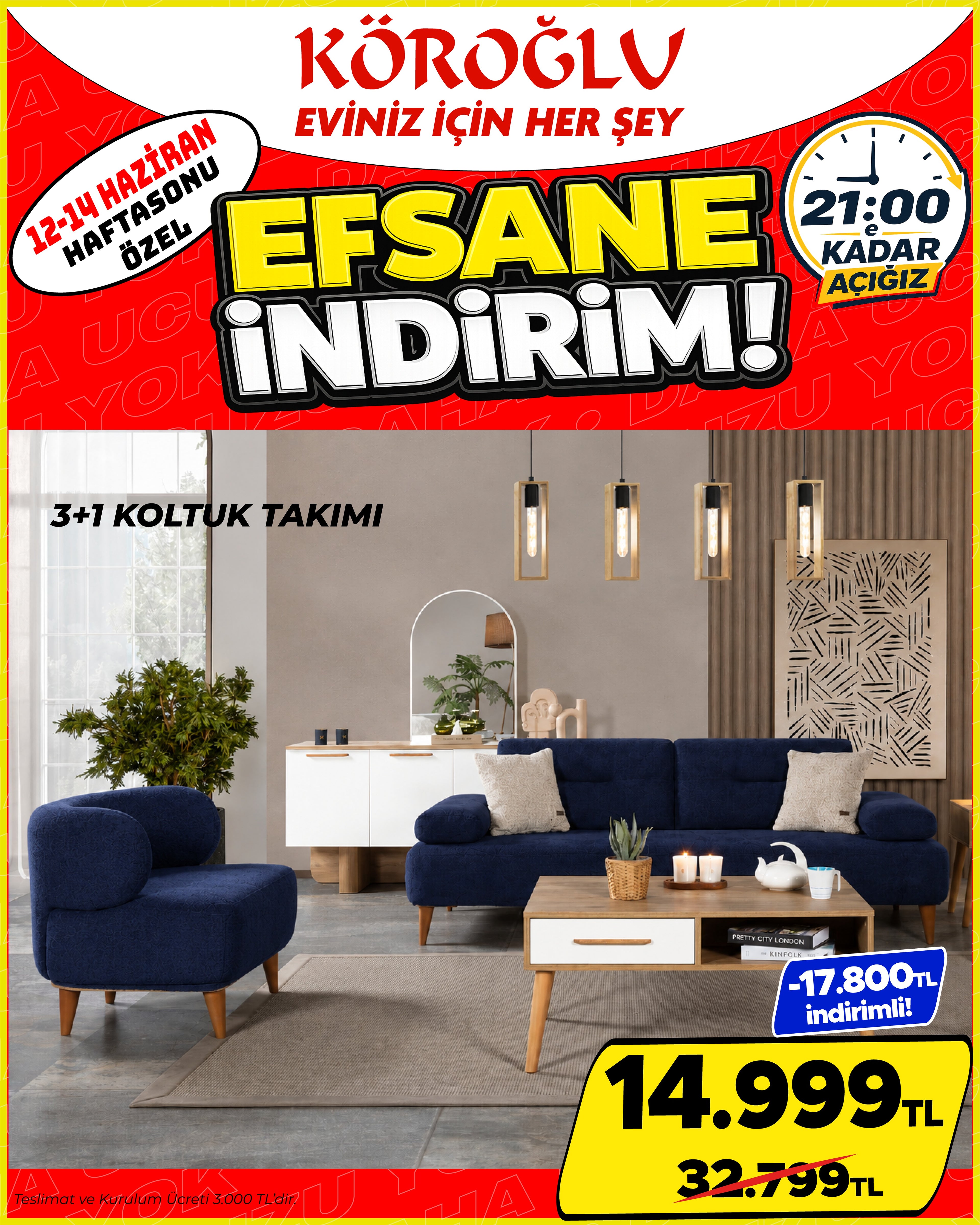 3+1 Koltuk Takımı