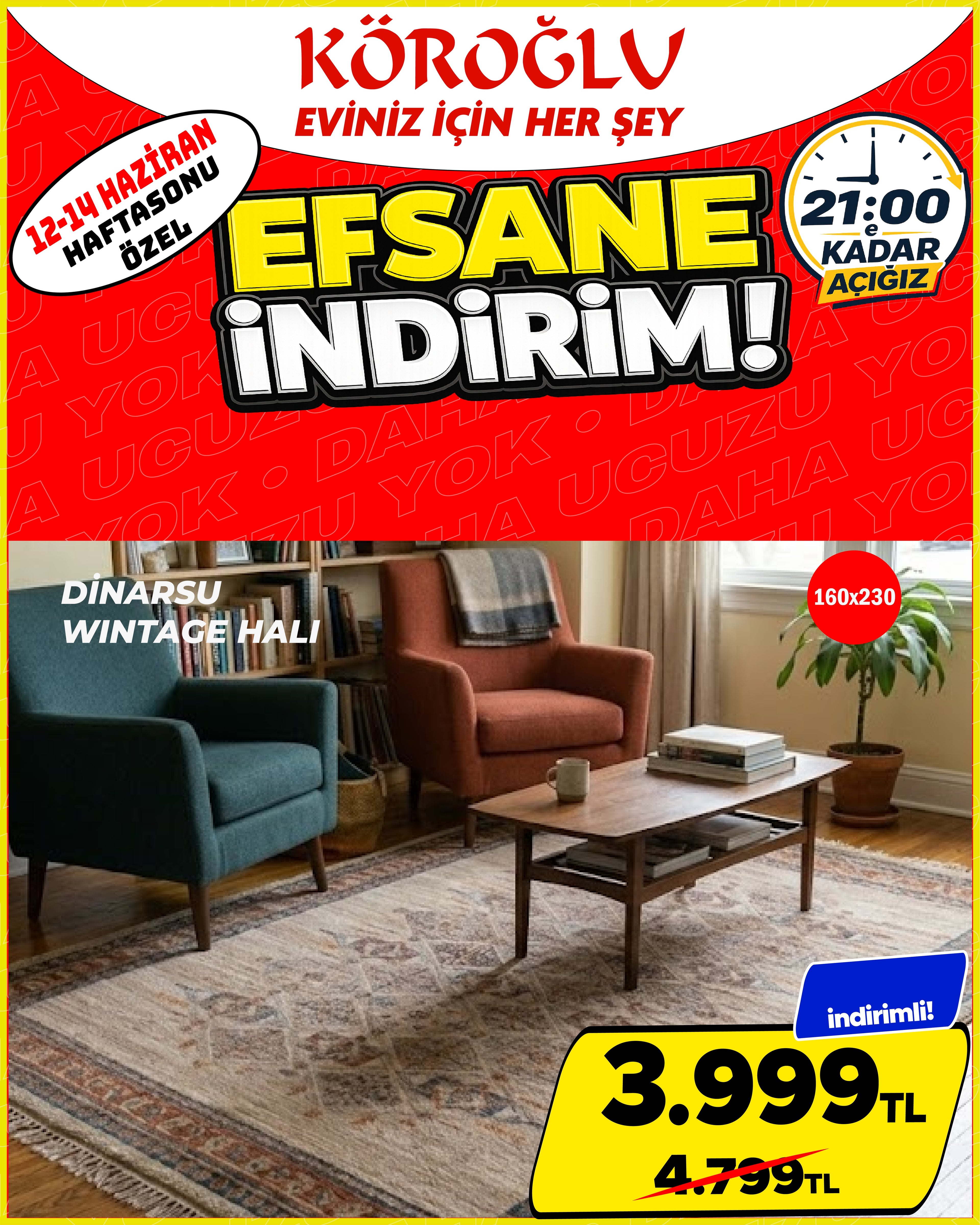 Decorist Bambu Taban Halısı