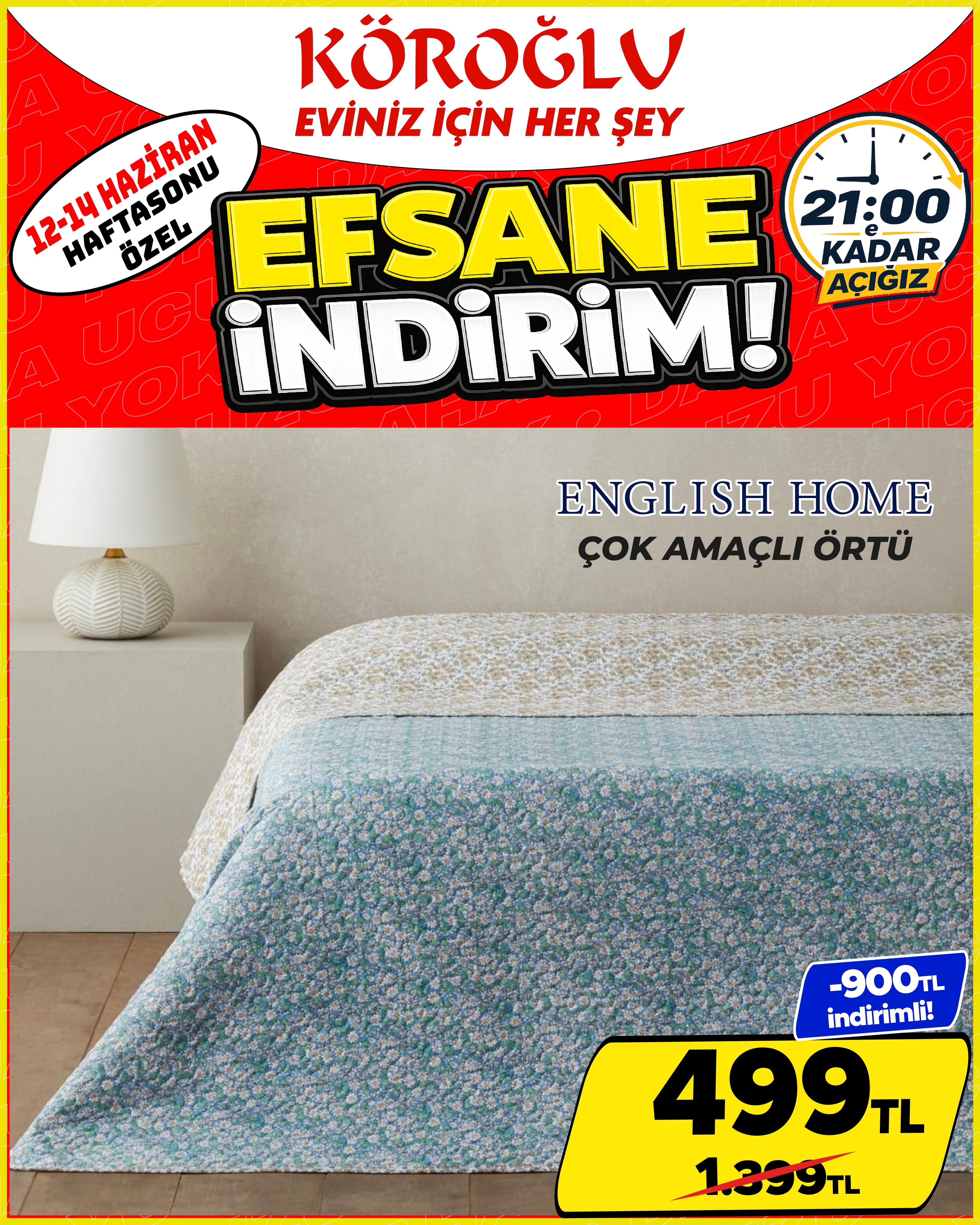 English Home Çok Amaçlı Örtü