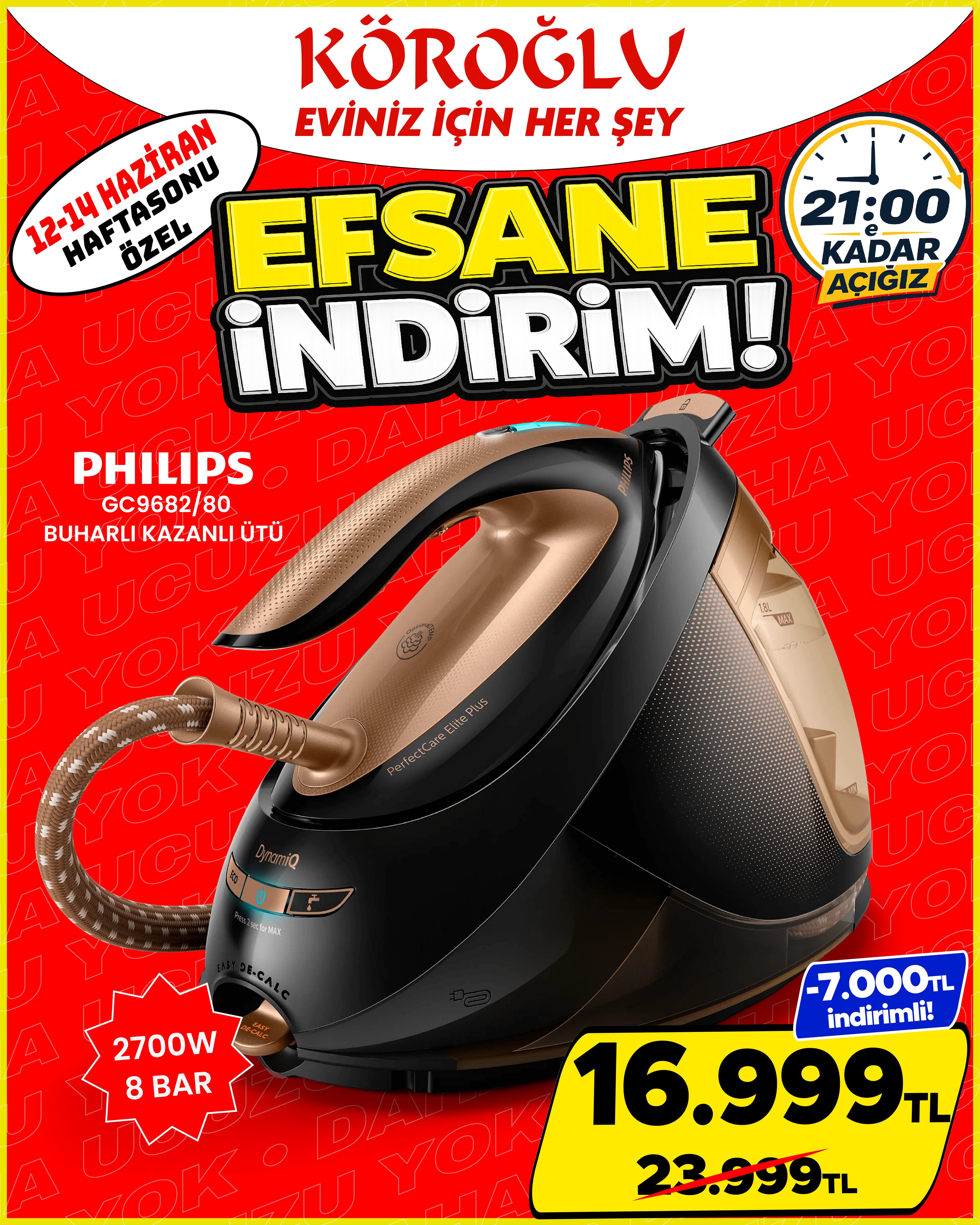 Fakir Buharlı Ütü