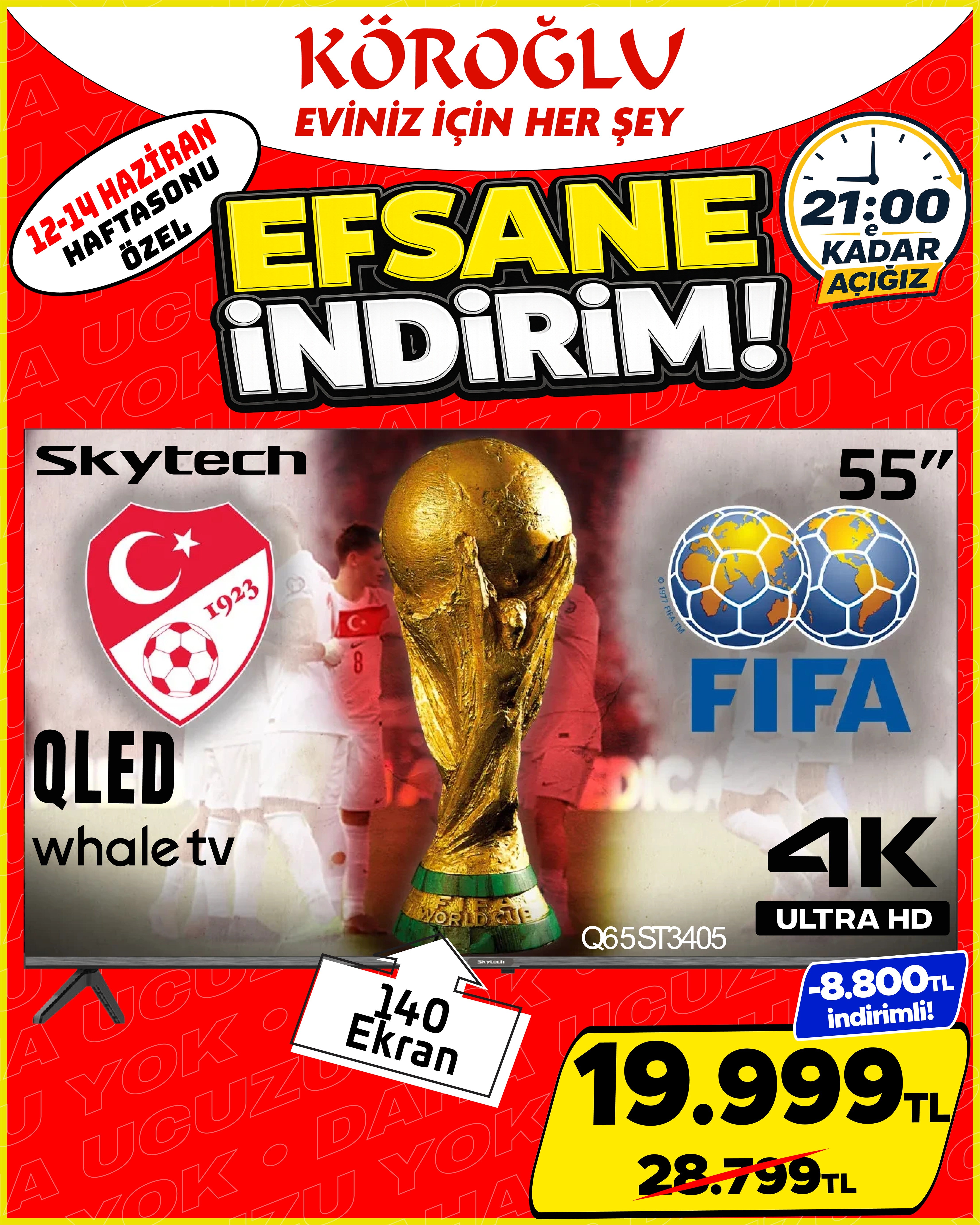 Simfer 50 İnç Android TV Main image
