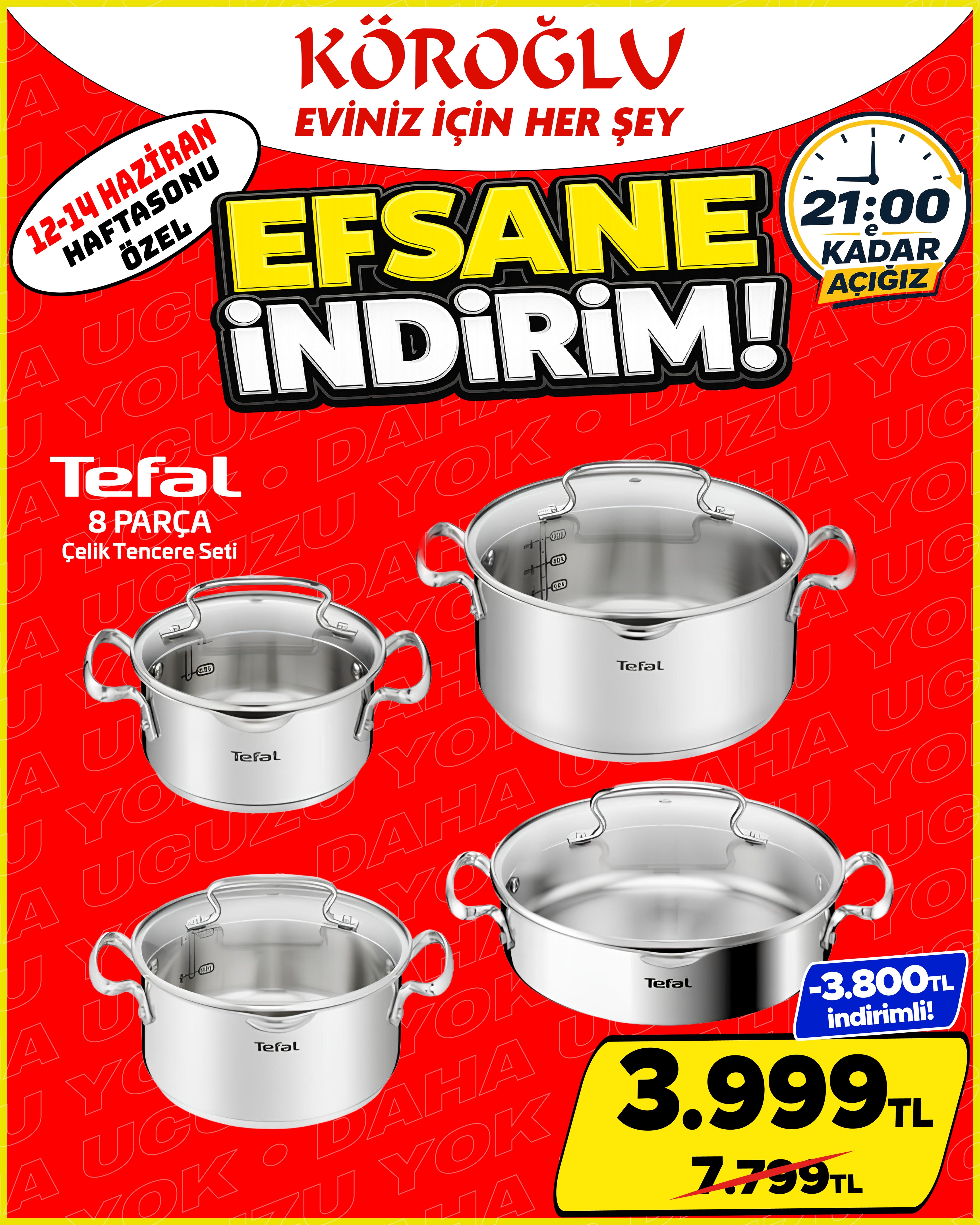 Tefal Çelik Tencere Seti Main image