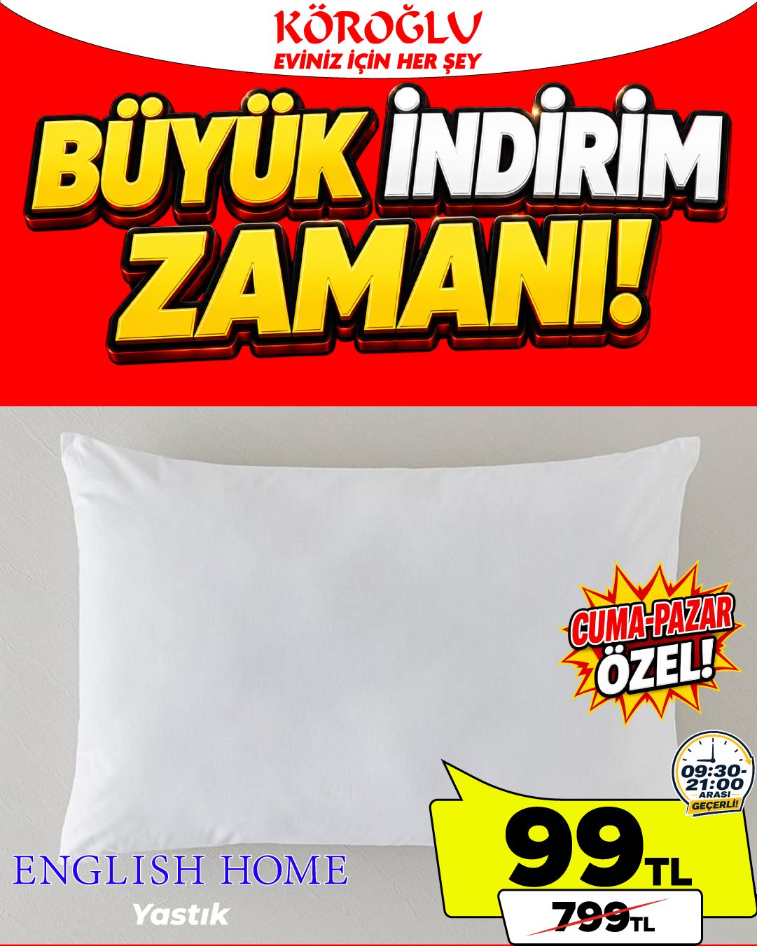 English Home Yastık