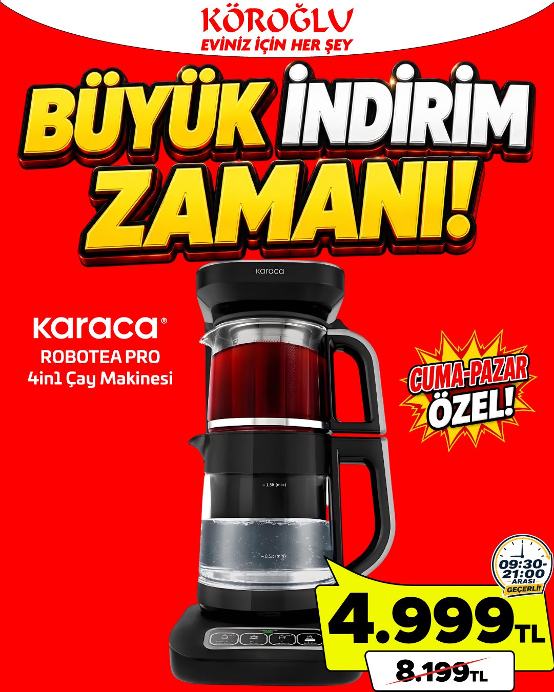 Karaca Robotea Pro Çay Makinesi Main image