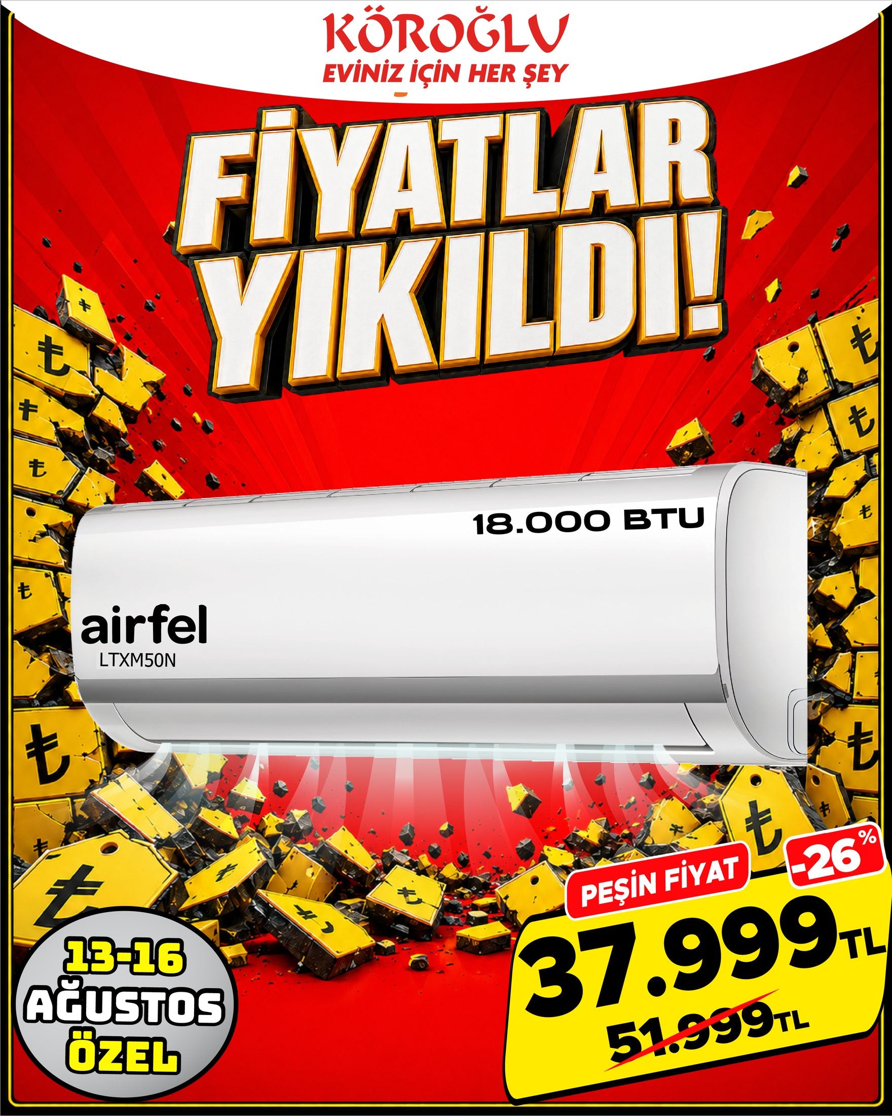 Luxell Mini Fırın 45 Lt Main image