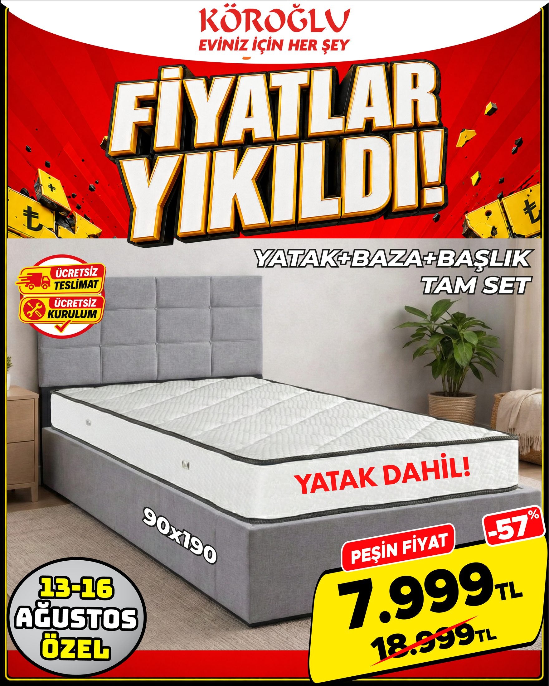 Safir Yatak Odası Takımı Main image