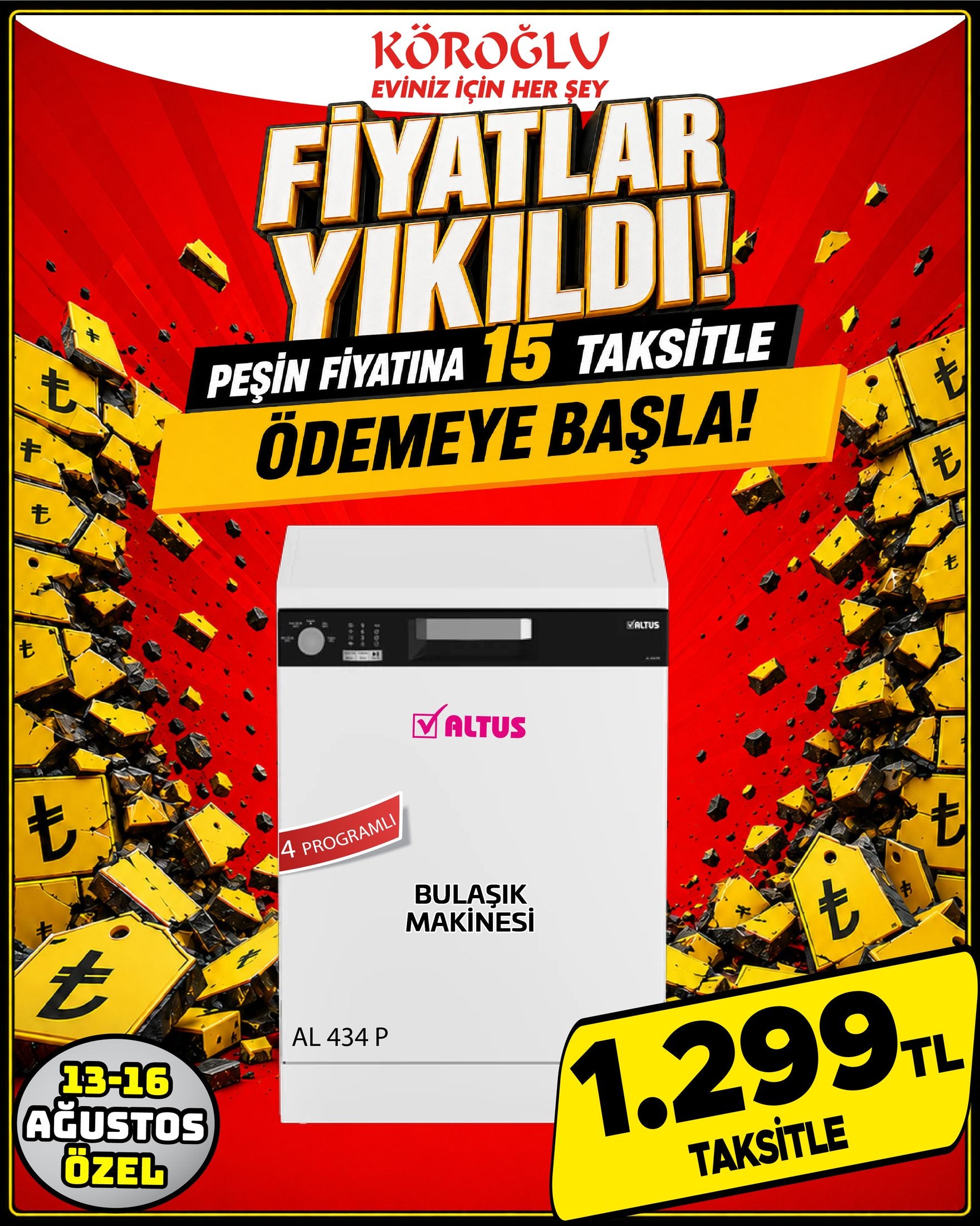 Altus Bulaşık Makinesi Main image