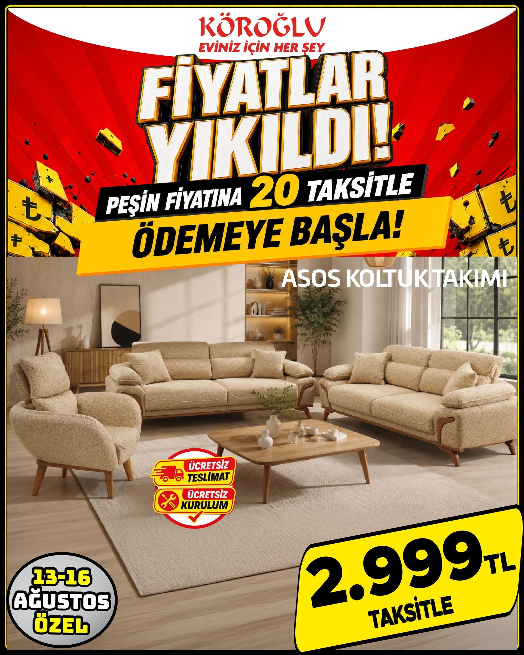 Asos Koltuk Takımı Main image