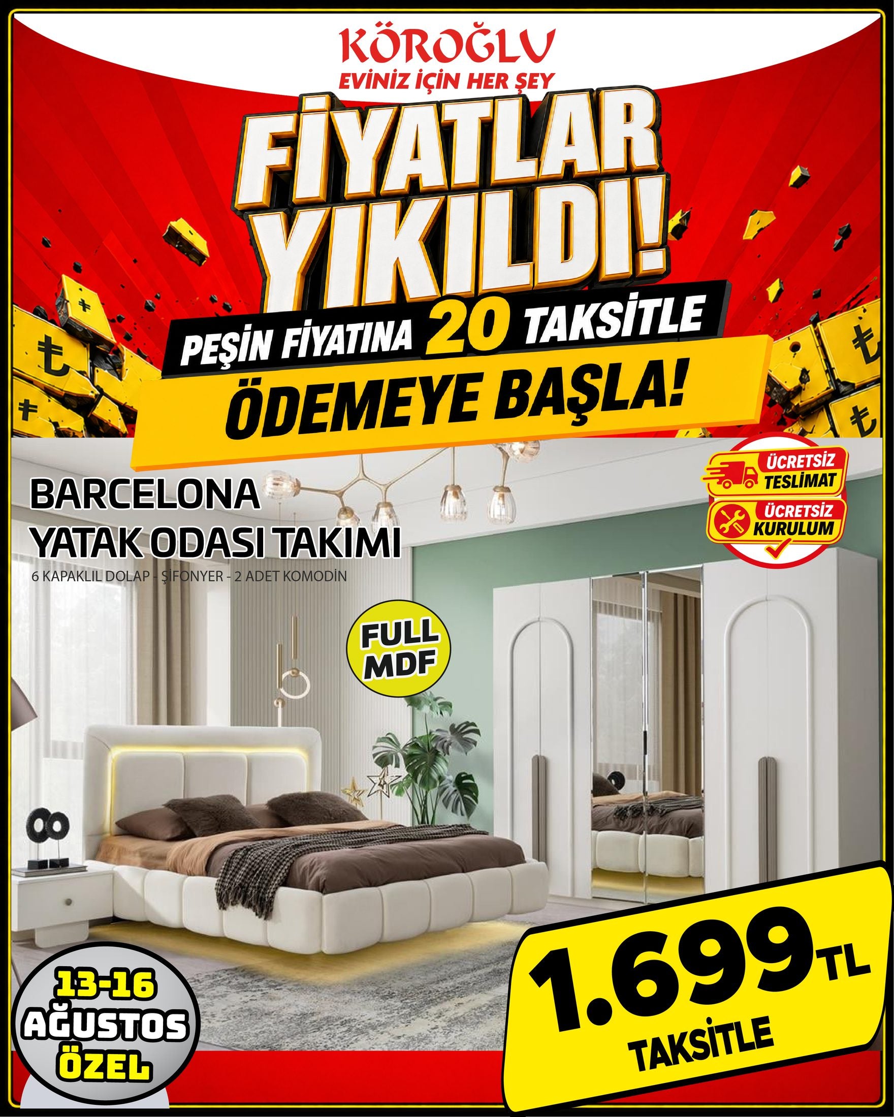 Barcelona Yatak Odası Takımı Main image