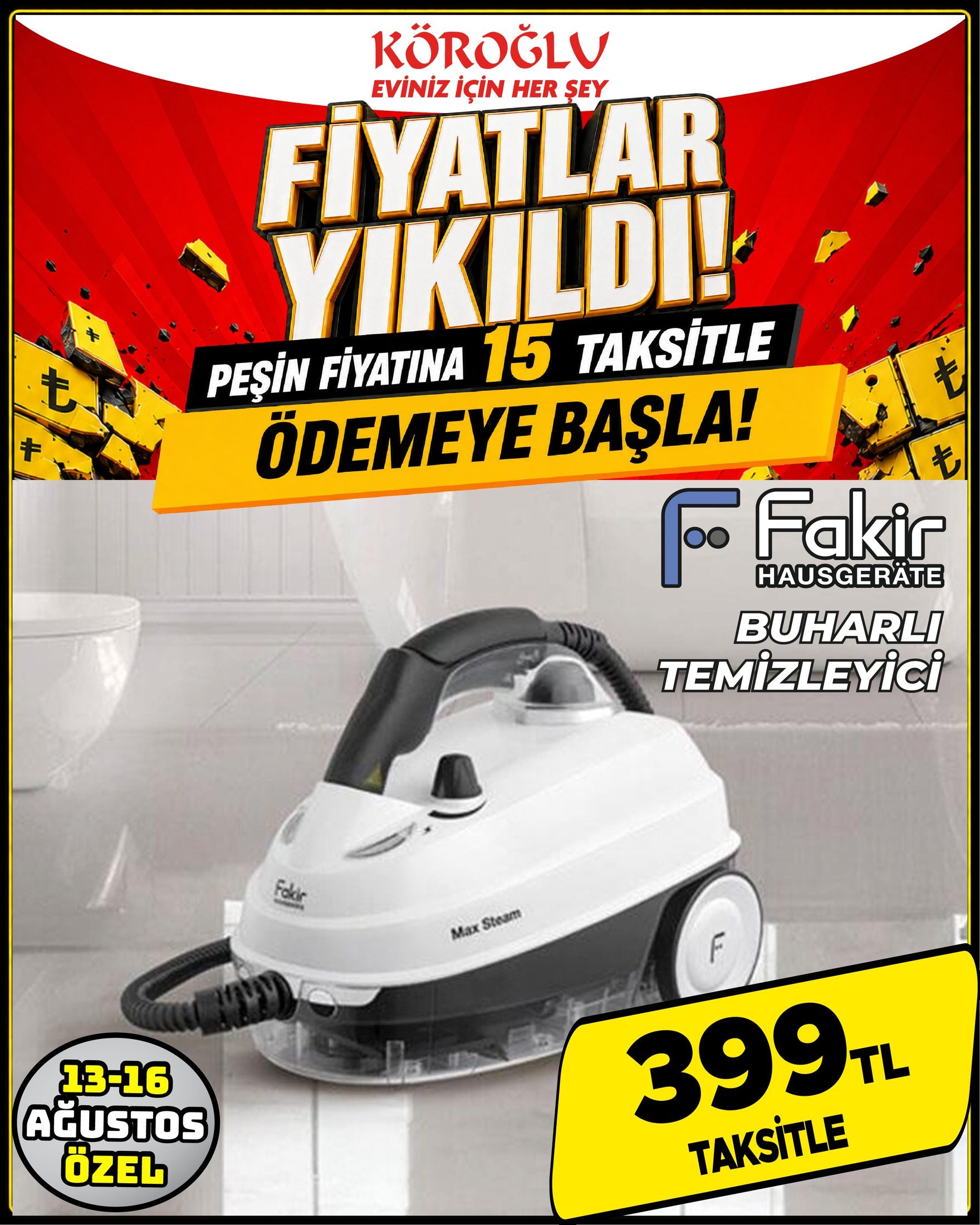 Fakir Buharlı Temizleyici Main image