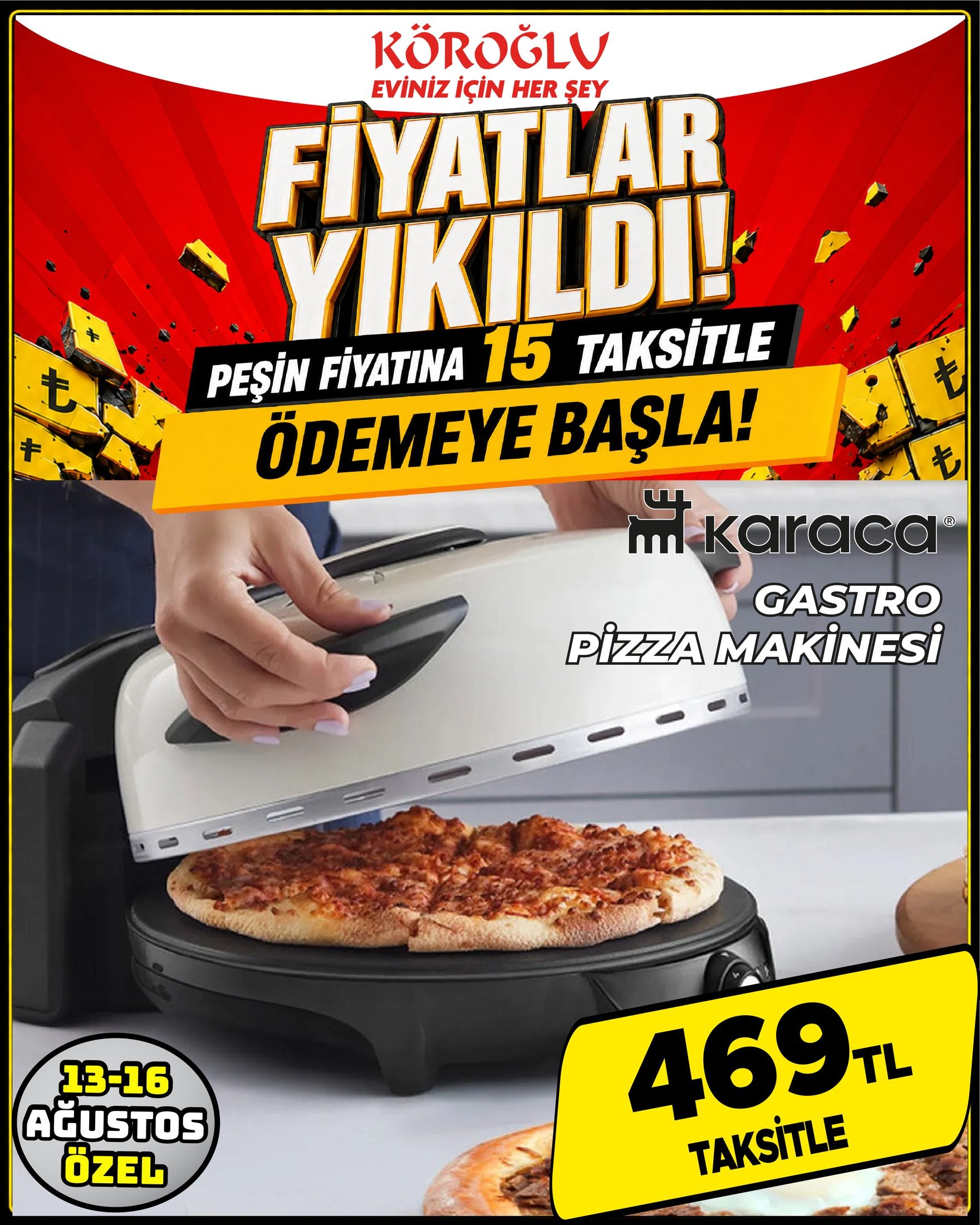 Karaca Gastro Pizza Makinesi Main image