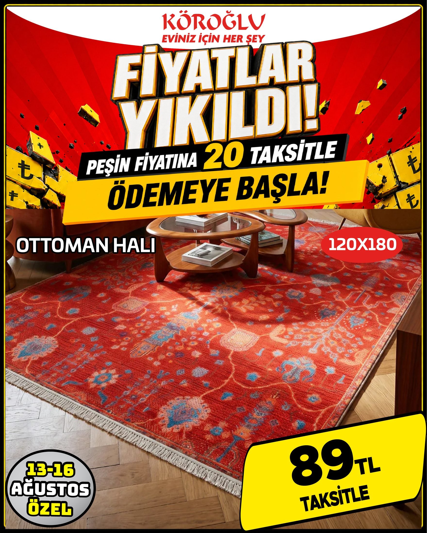 Ottoman Halı 120x180