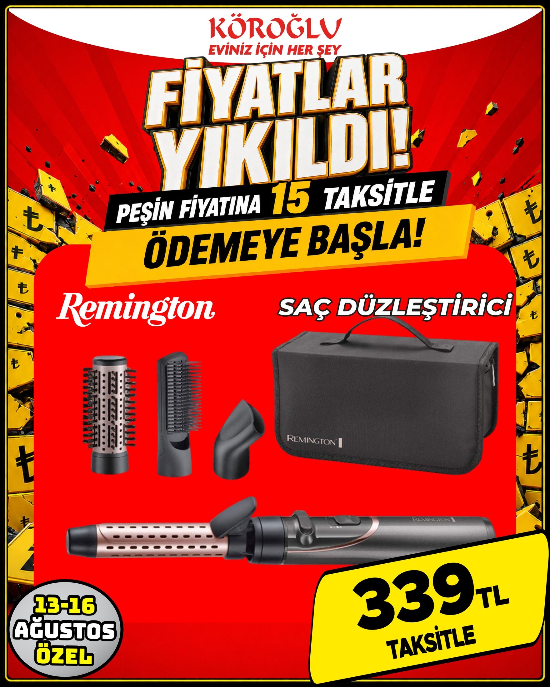 Remington Saç Düzleştirici Seti Main image