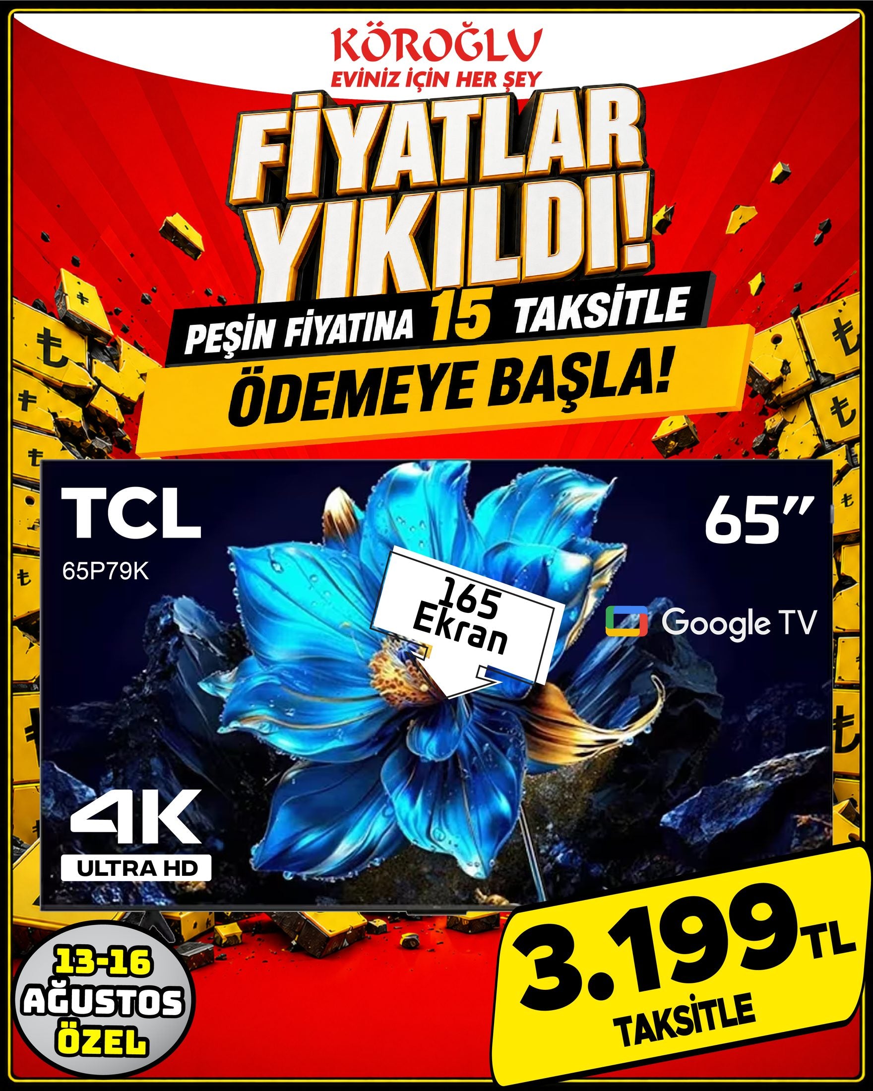 TCL 65 İnç Google TV Main image