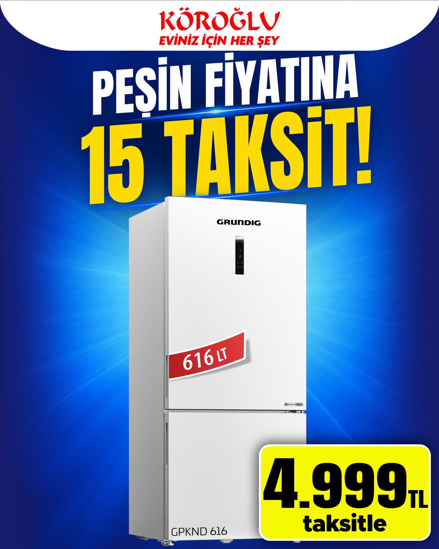 Grundig 616 Lt Buzdolabı