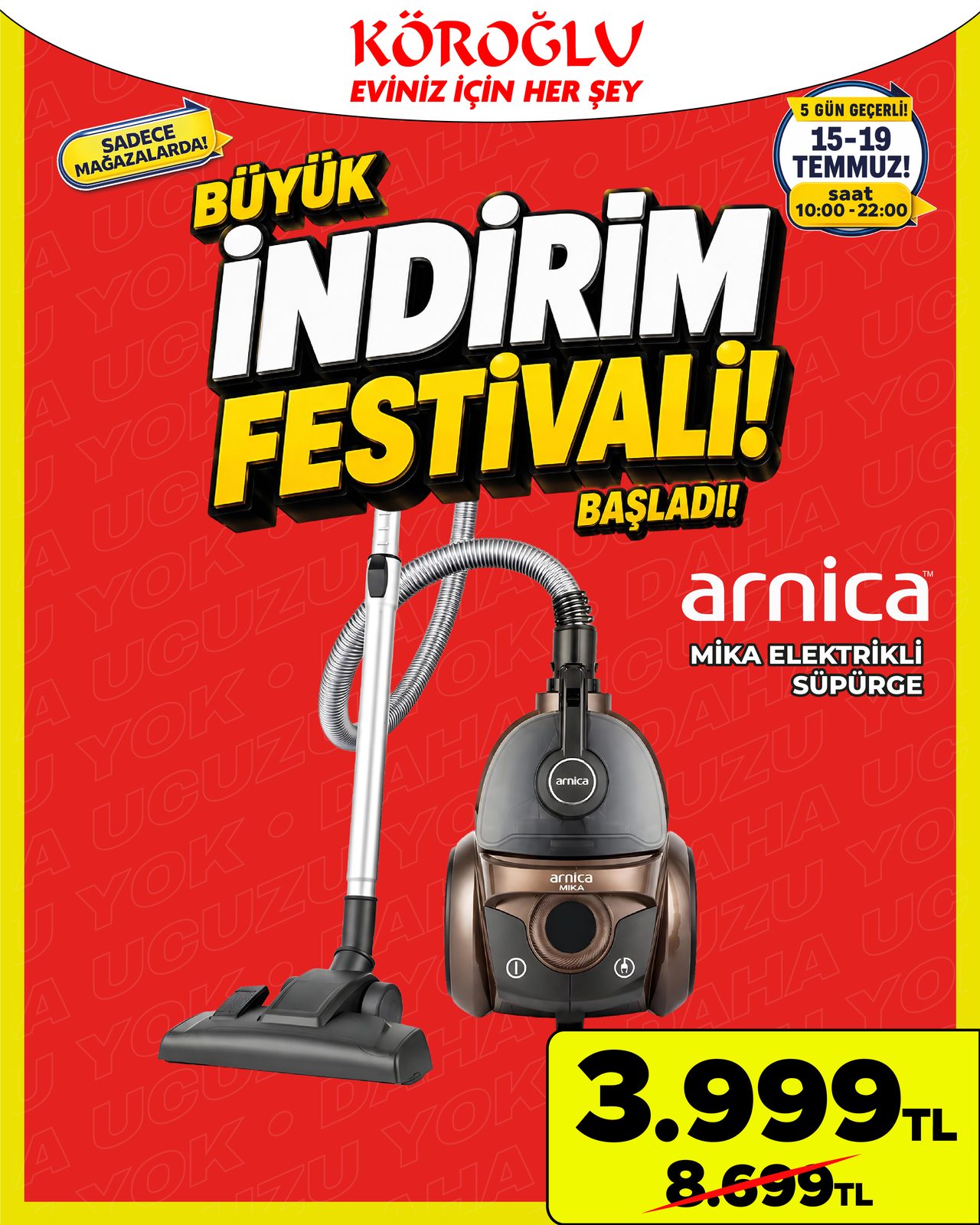 Arnica Mika Elektrikli Süpürge Main image