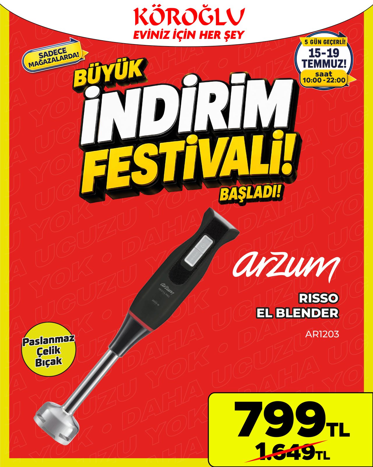 Arzum Risso El Blender Main image