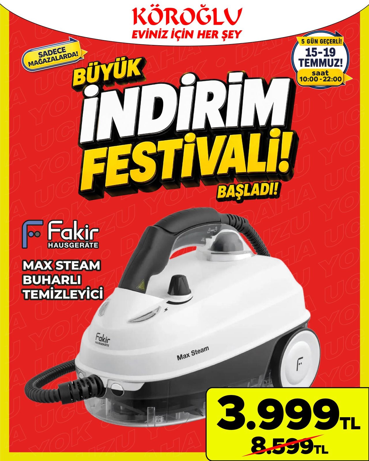 Fakir Buharlı Temizleyici Main image