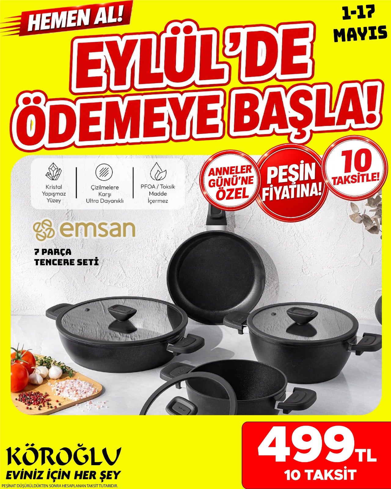 Emsan Parça Tencere Seti Main image