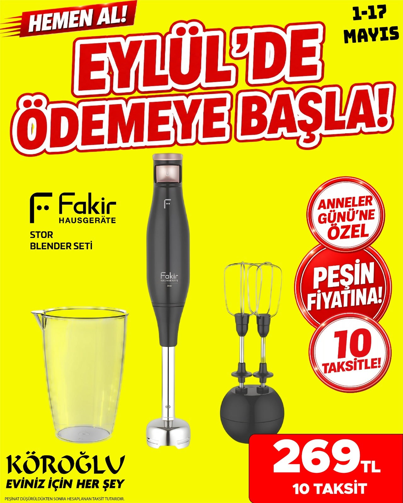 Fakir Stor Blender Seti