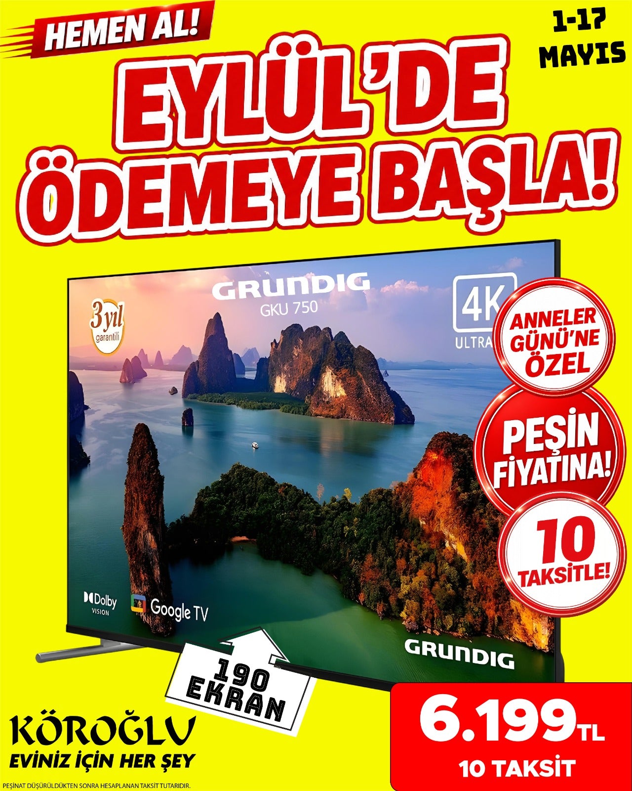 Grundig GKU 750 Google TV Main image