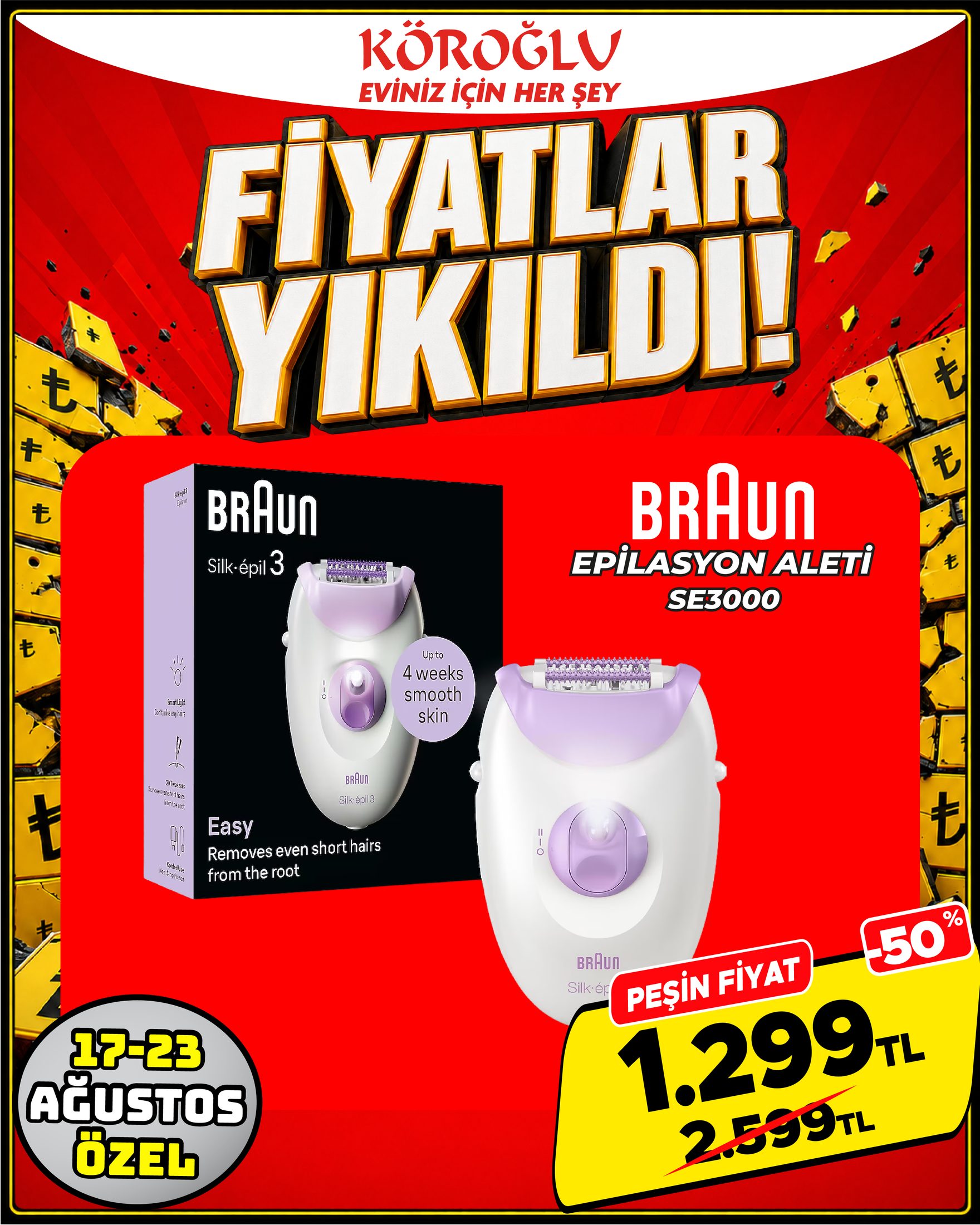 Braun Epilasyon Aleti SE3000 Main image