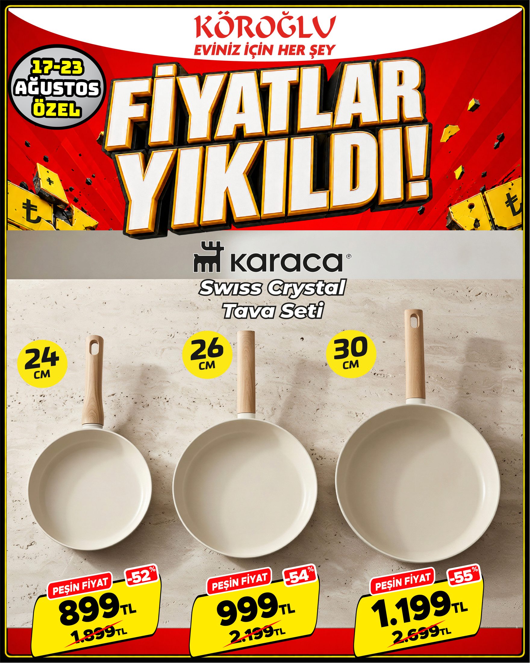 Karaca Swiss Crystal Tava Seti
