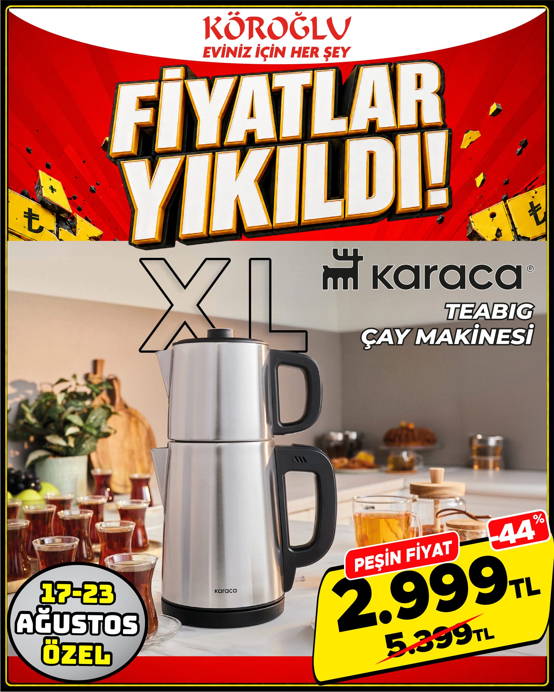 Karaca XL Teabig Çay Makinesi Main image