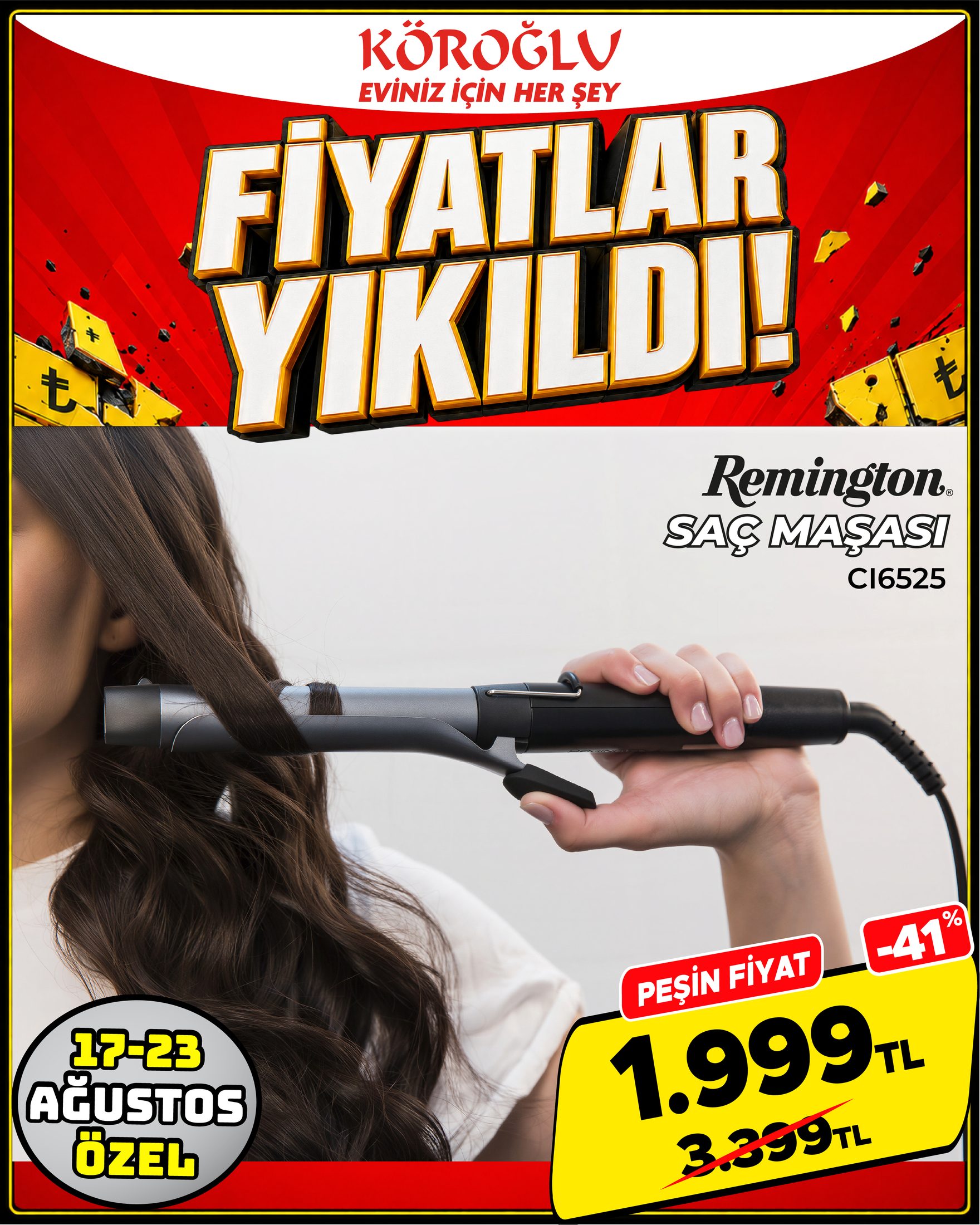 Remington Saç Maşası CI6525 Main image