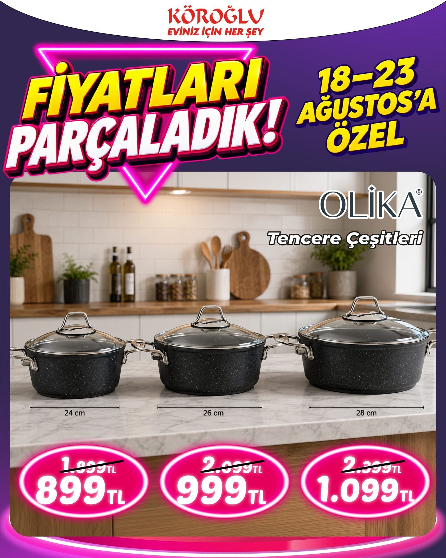 Olika Tencere Çeşitleri Main image