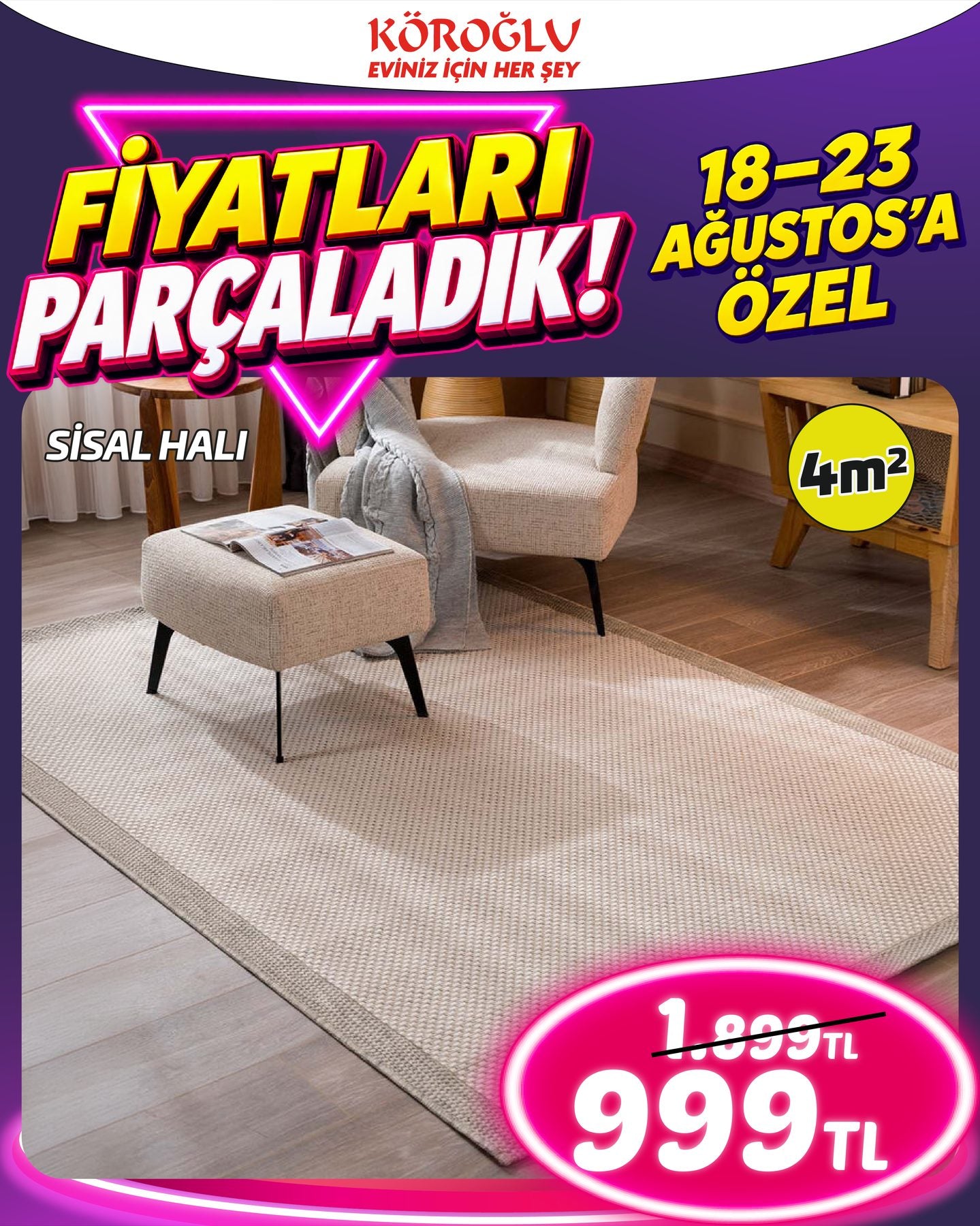 Sisal Halı 4 m² Main image
