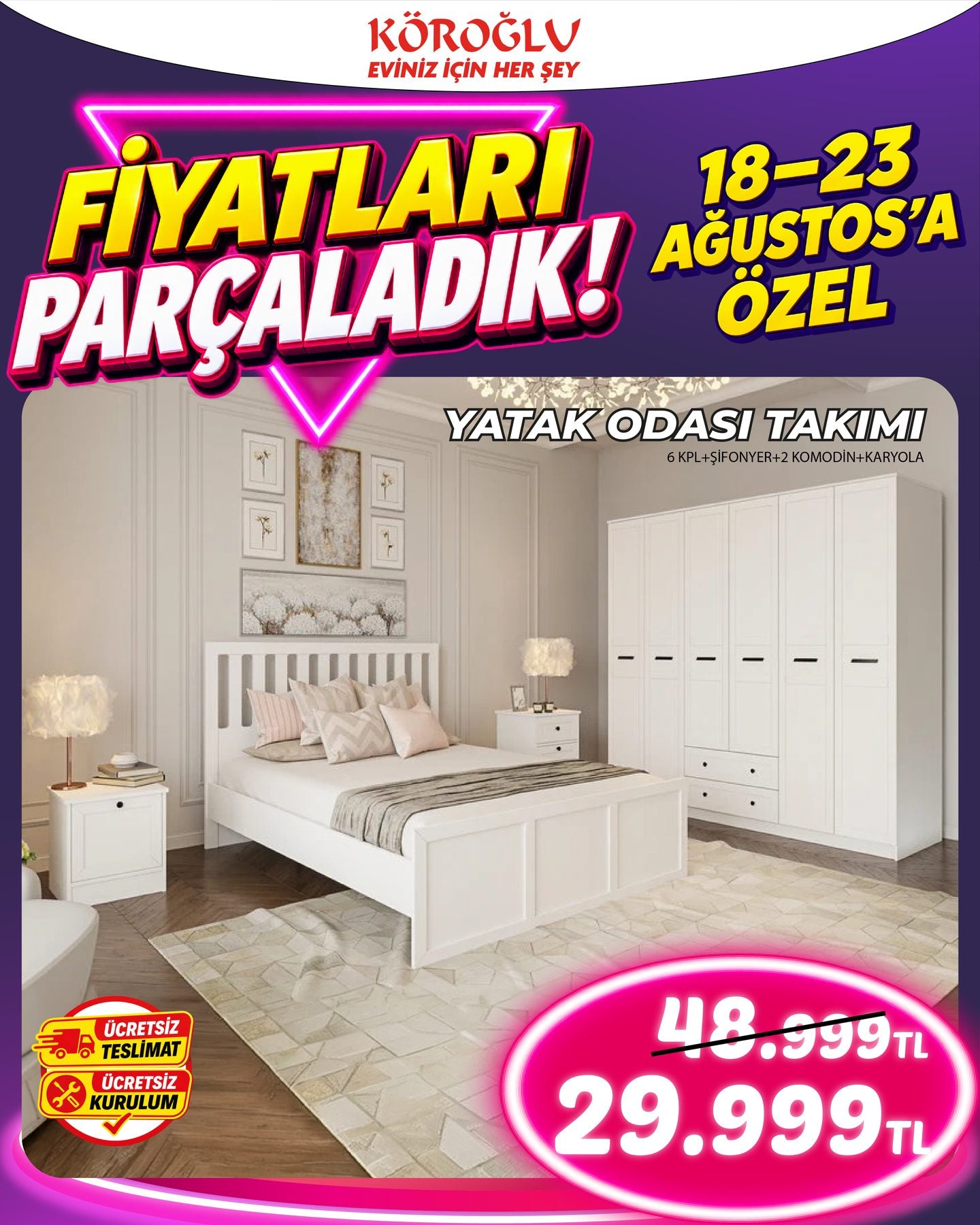 Yatak Odası Takımı Model 1