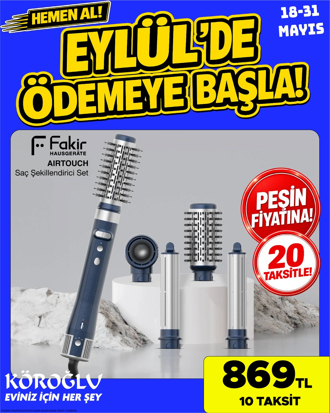 Fakir Airtouch Saç Şekillendirici Set Main image