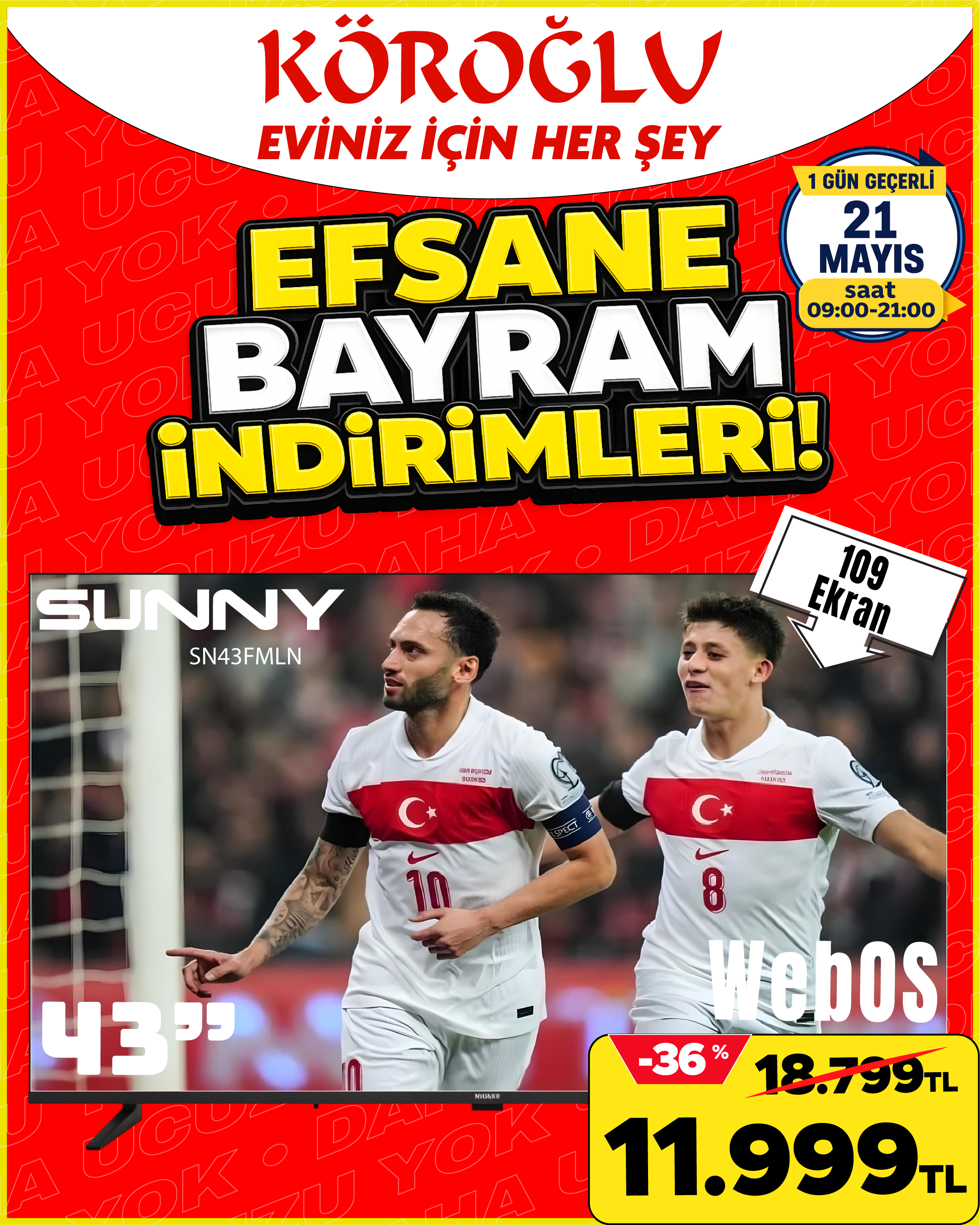 Sunny 43 İnç TV Main image