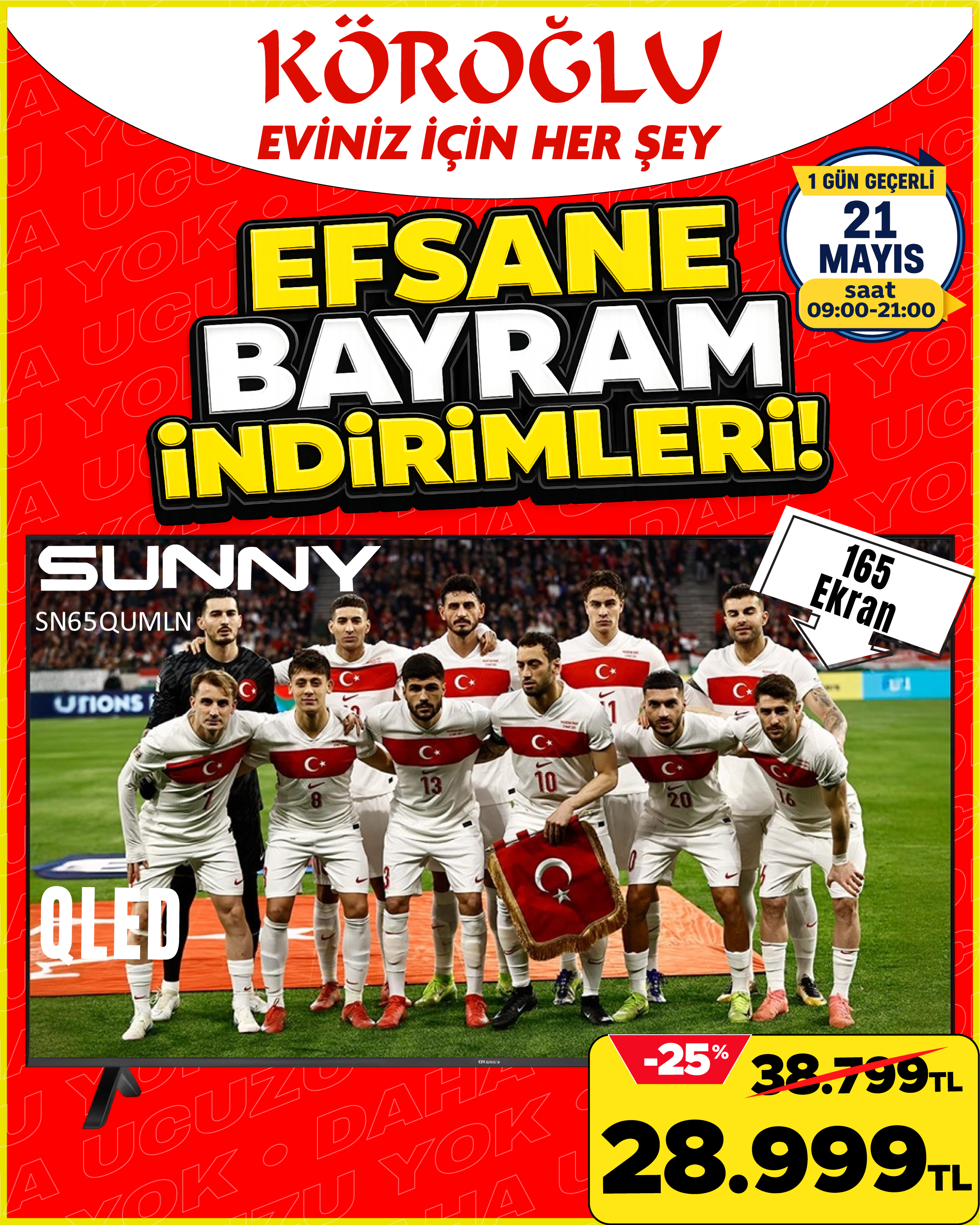 Sunny 65 İnç TV Main image