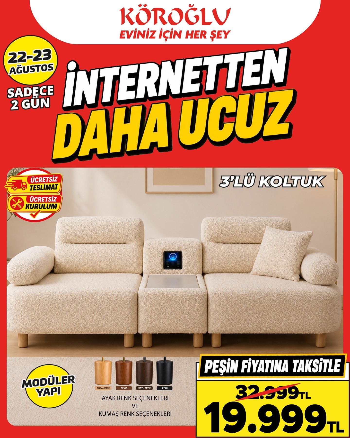 3’lü Koltuk