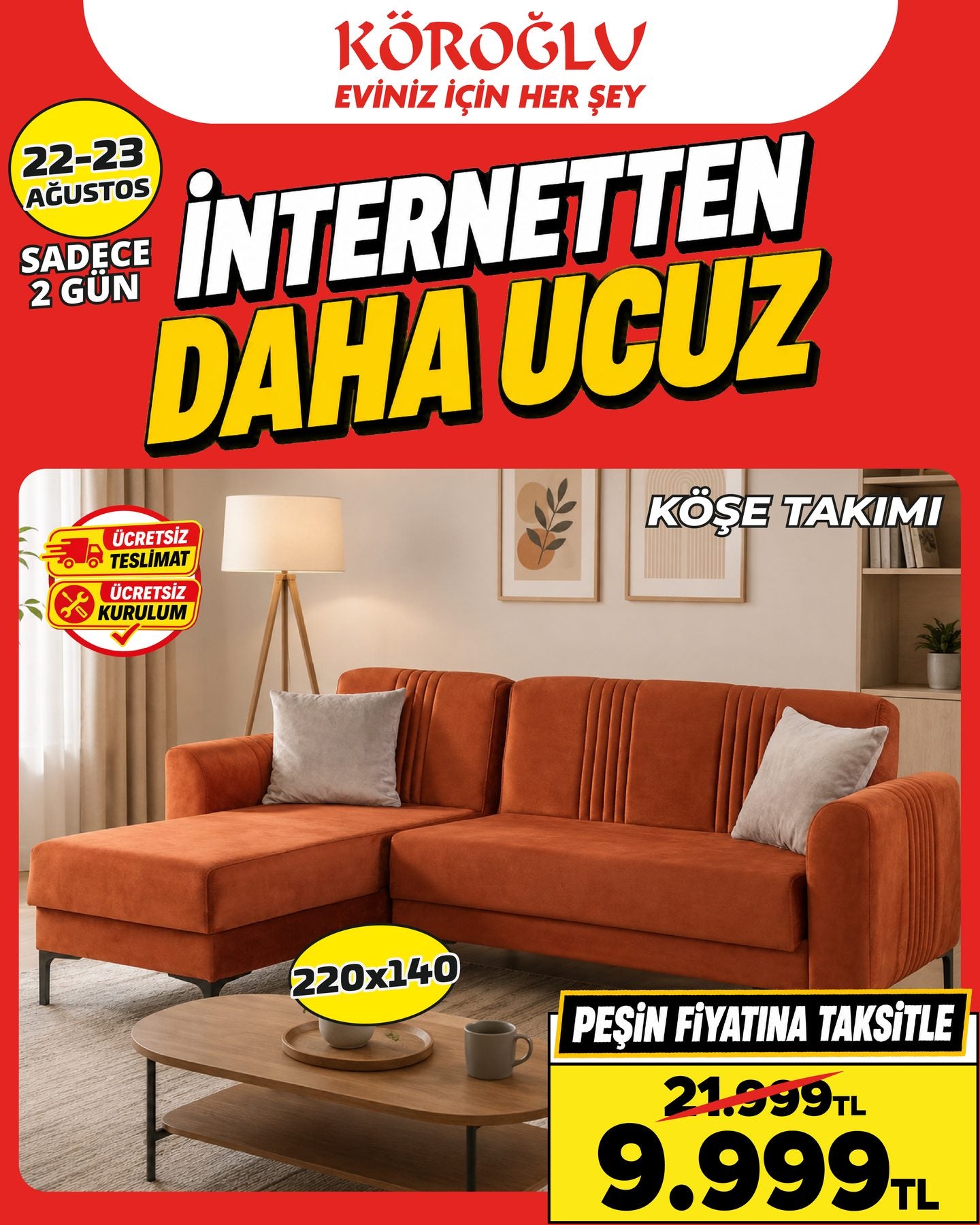 Köşe Takımı 220x140 Main image