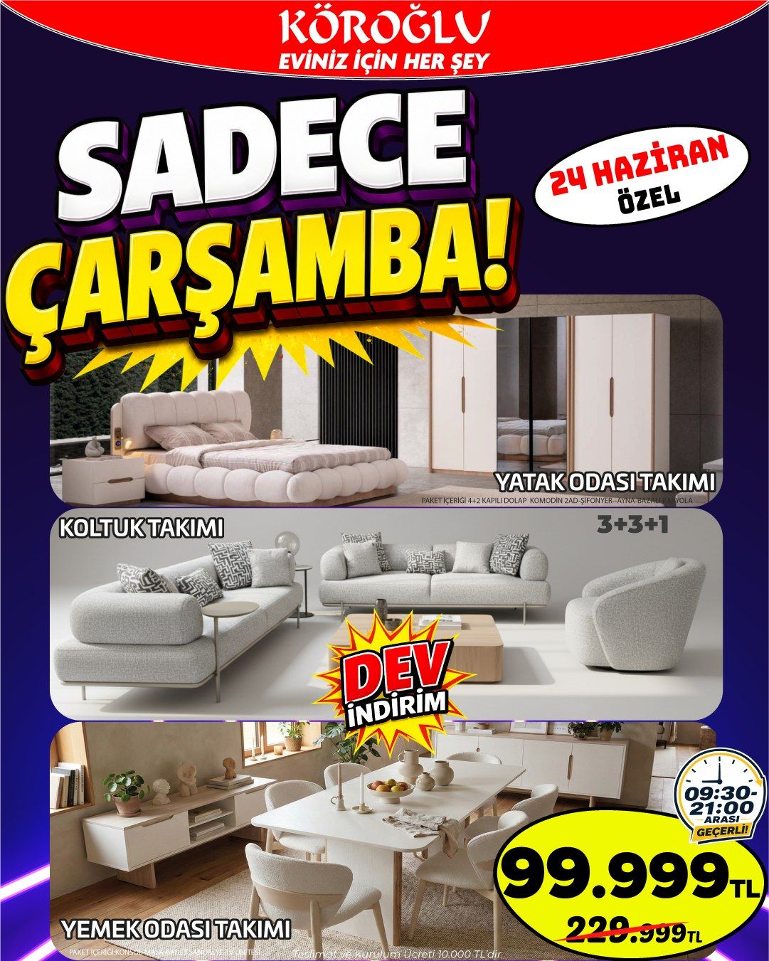 3'lü Mobilya Paketi Main image